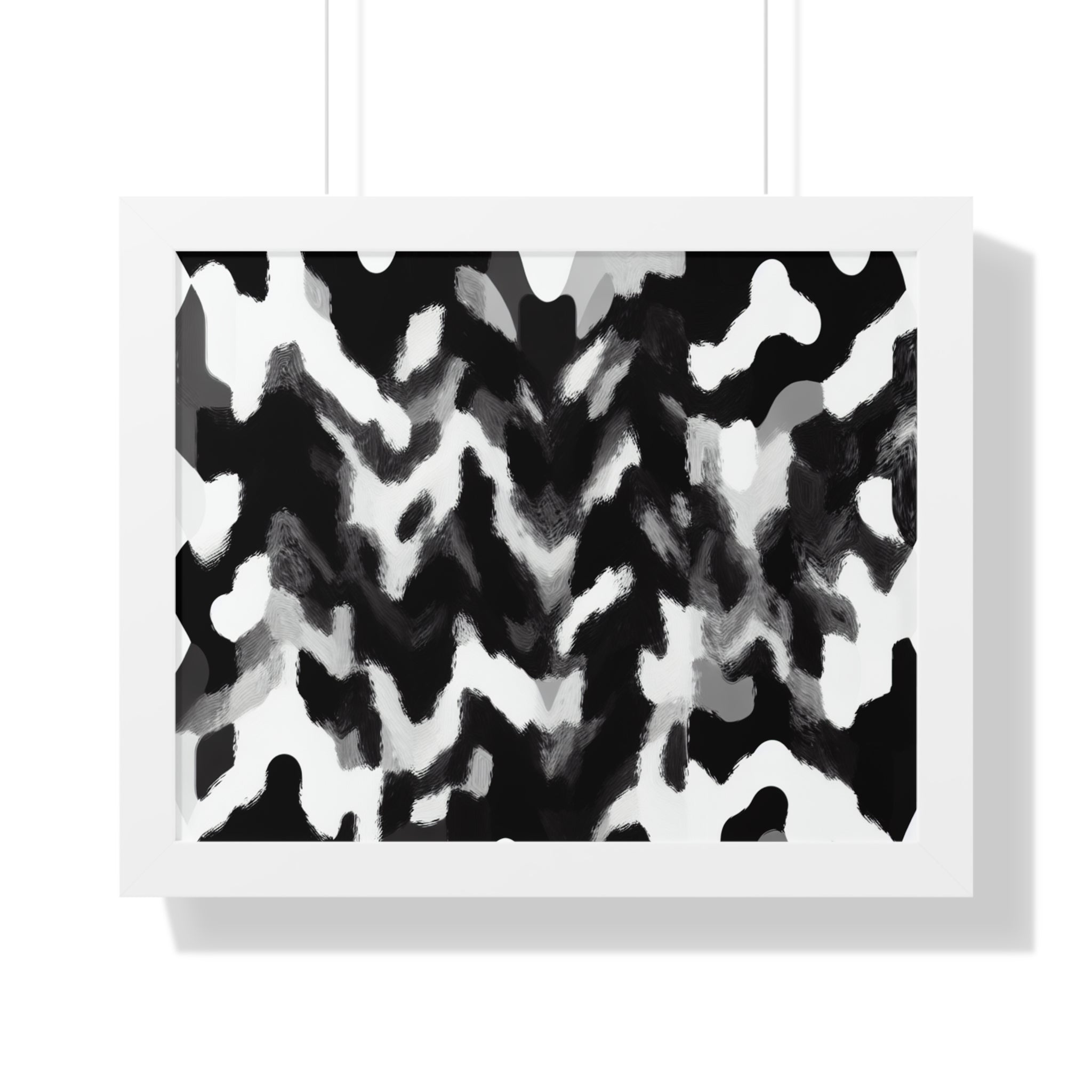 Rhythmic Duality | Framed Print