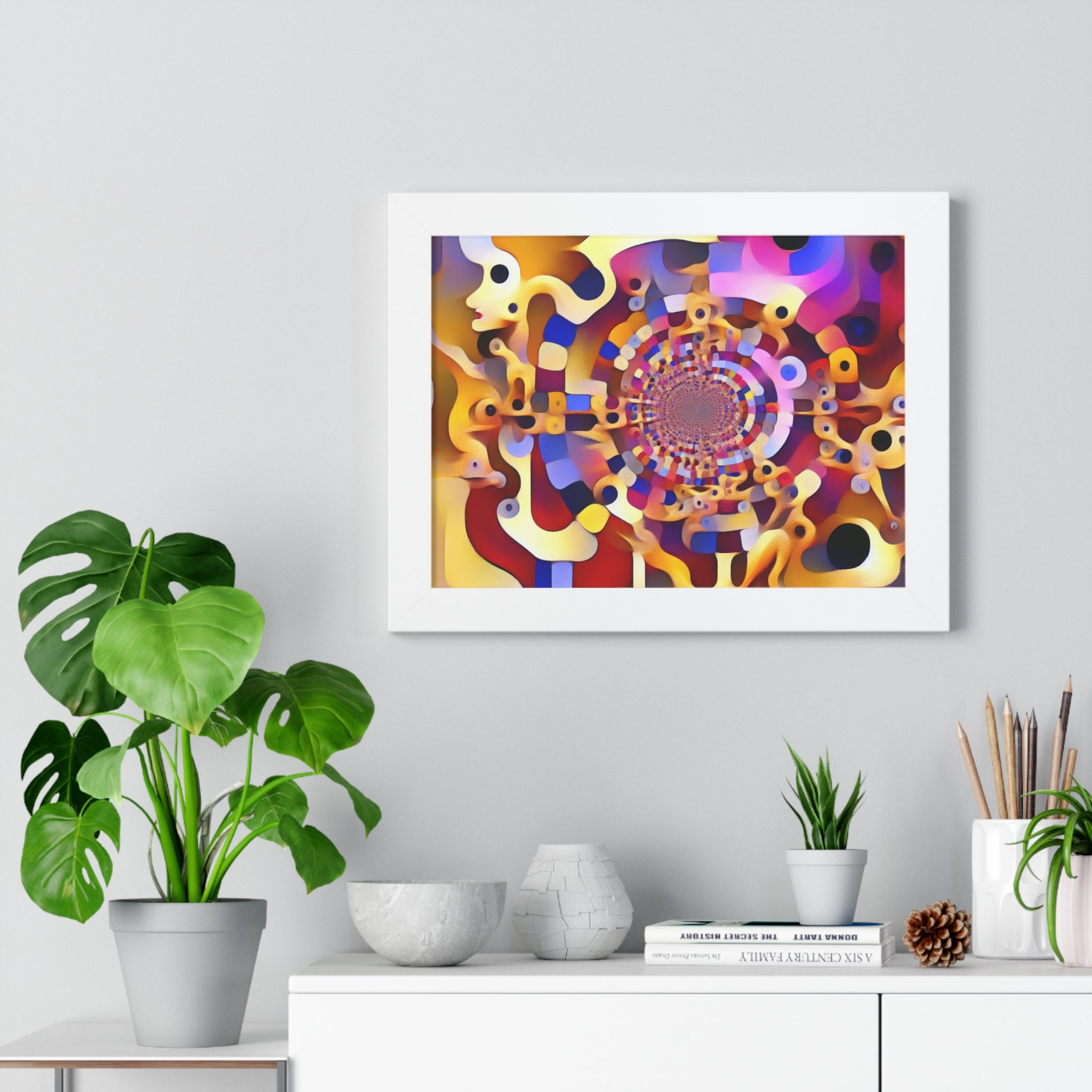 Whispers of Color Dreams | Framed Print