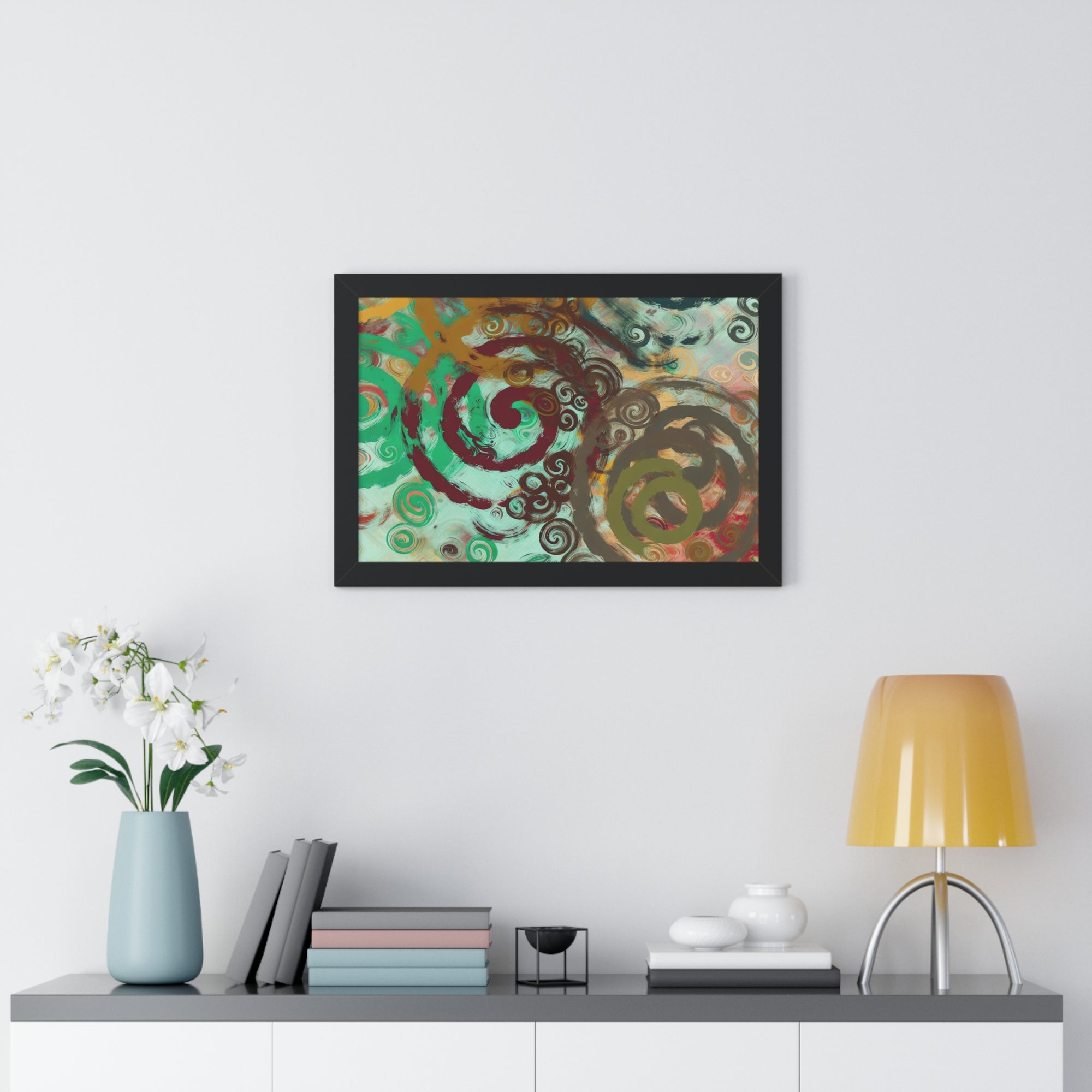 Dance of Colors | Framed Print