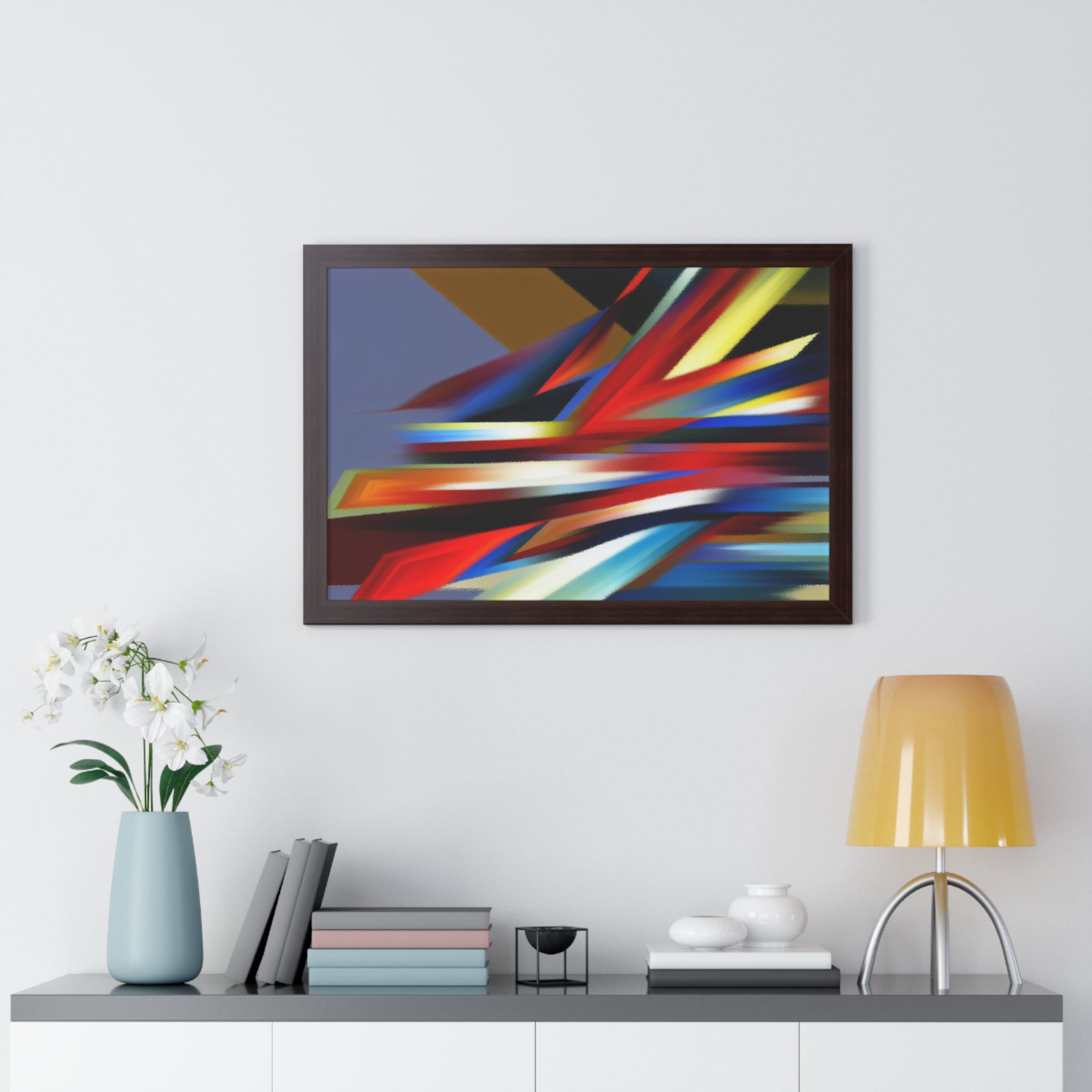 Chaotic Harmony Expressed | Framed Print