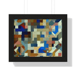 Fractured Symphony of Color | Framed Print