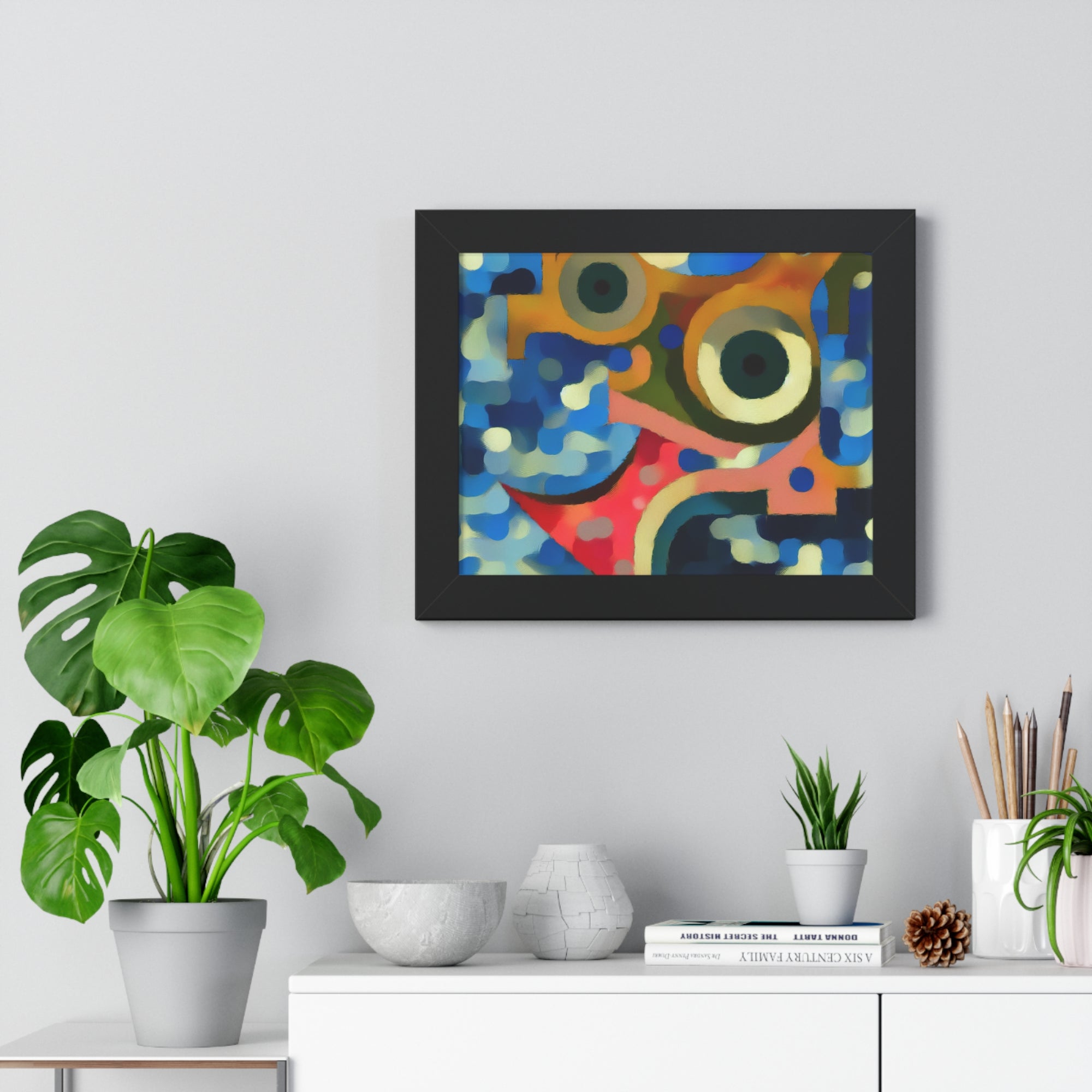 Oceanic Whispers and Kaleidoscope Dreams | Framed Print