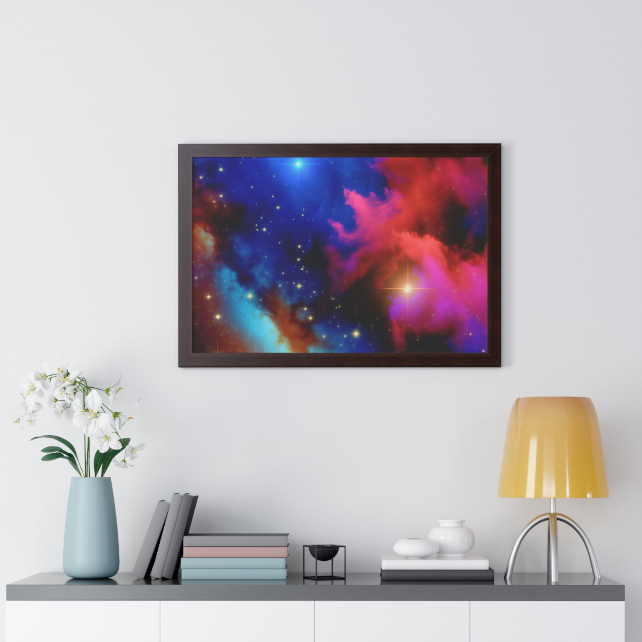 Celestial Whirl and Daze | Framed Print