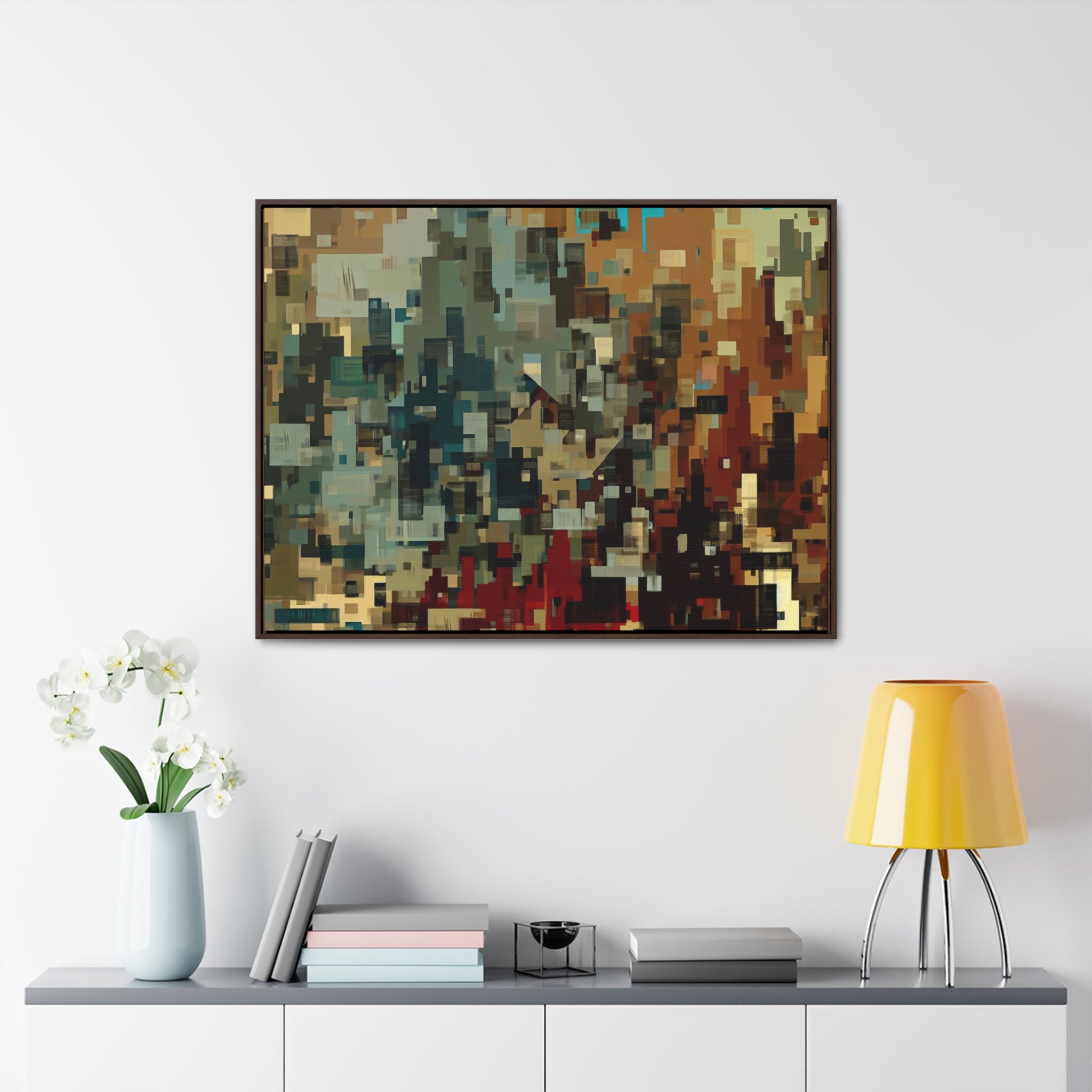 Urban Echoes | Framed Canvas