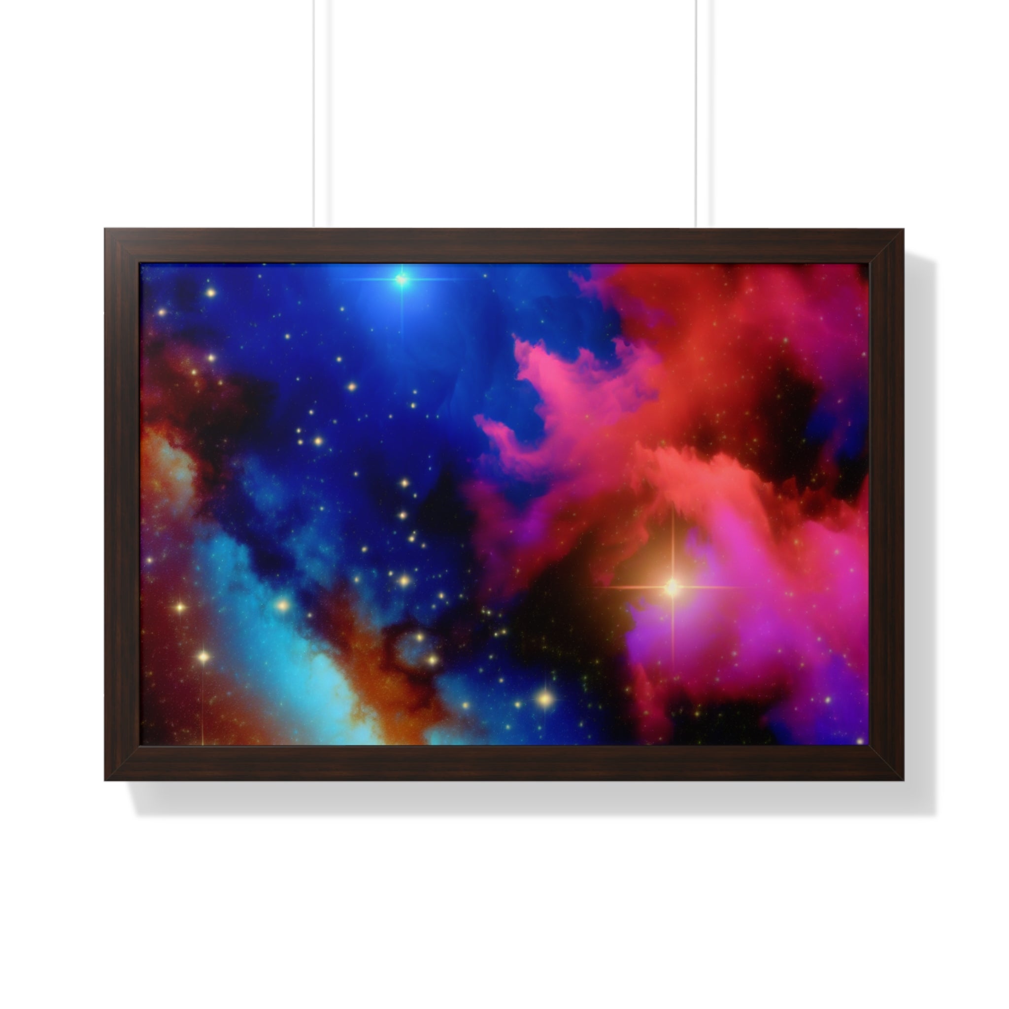 Celestial Whirl and Daze | Framed Print