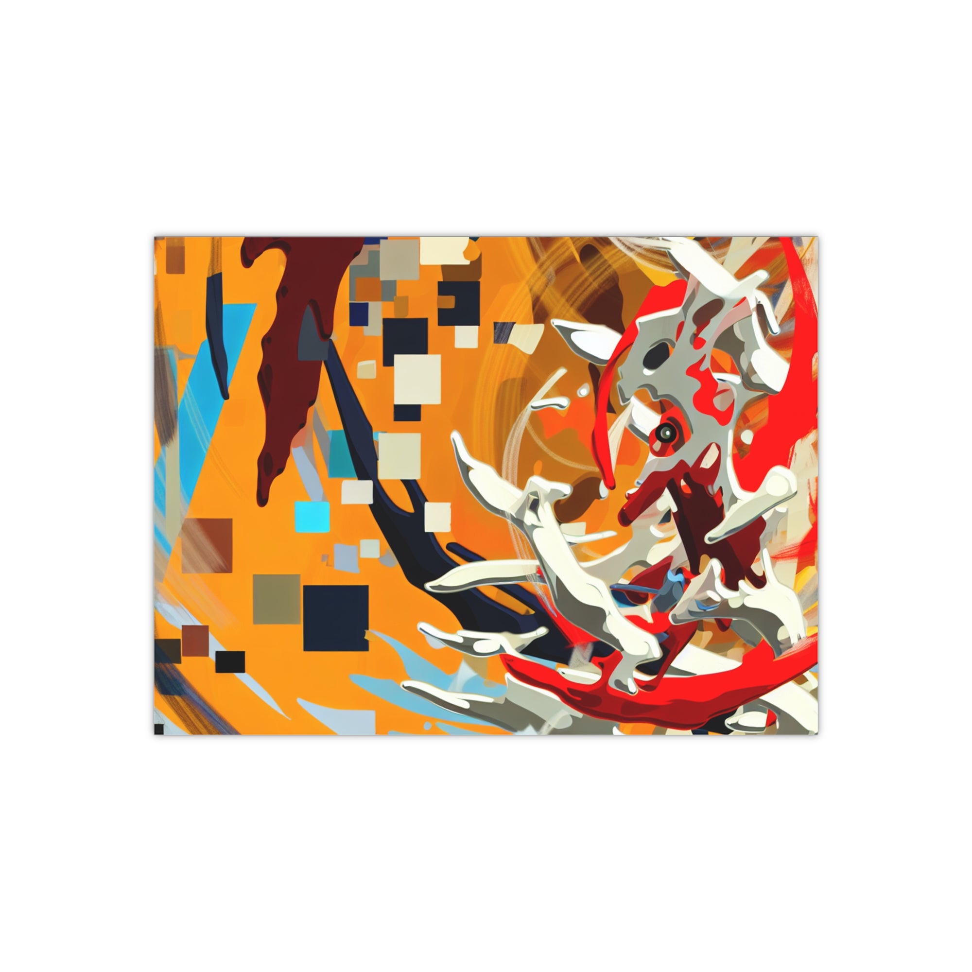 Fractured Fantasies | Satin Print