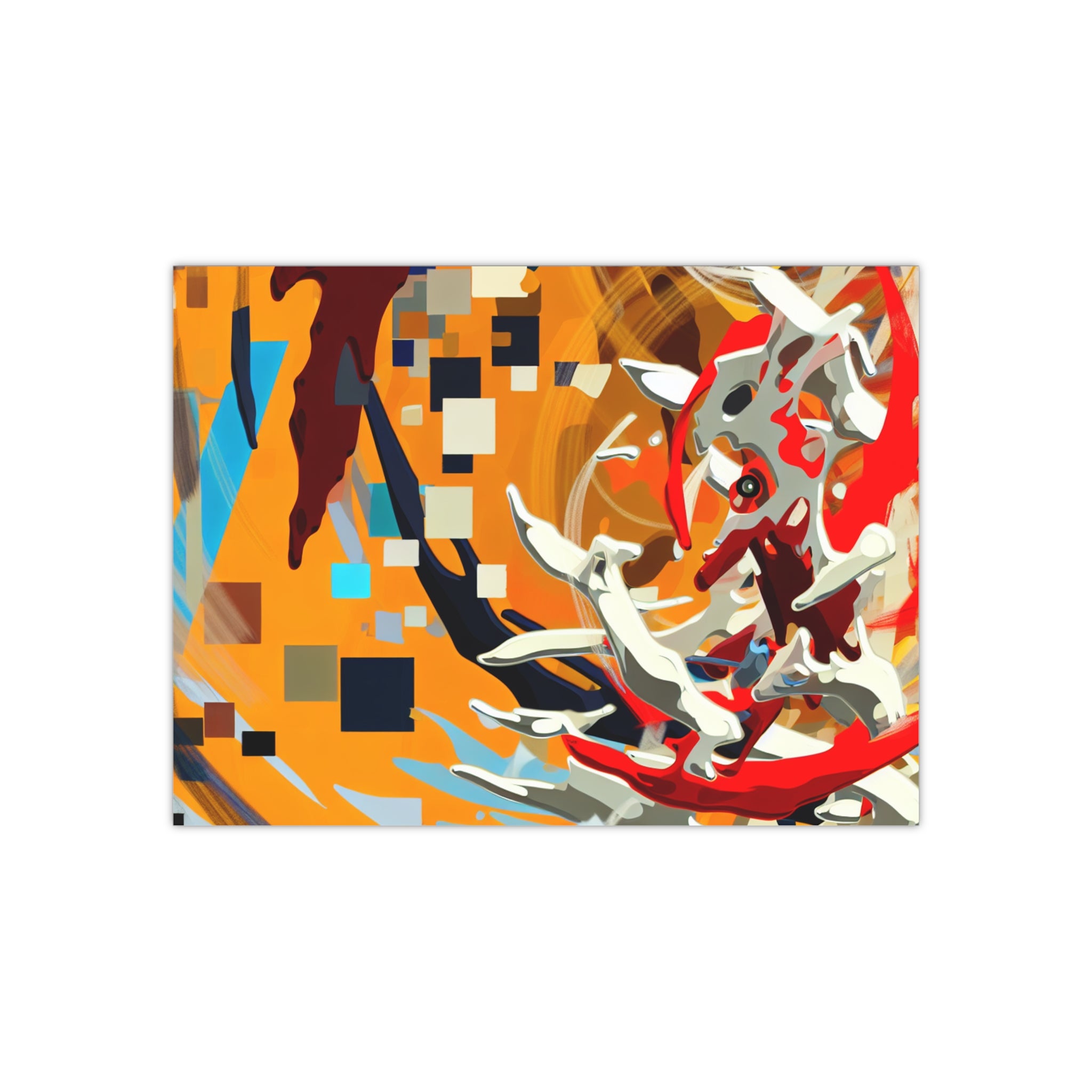 Fractured Fantasies | Satin Print