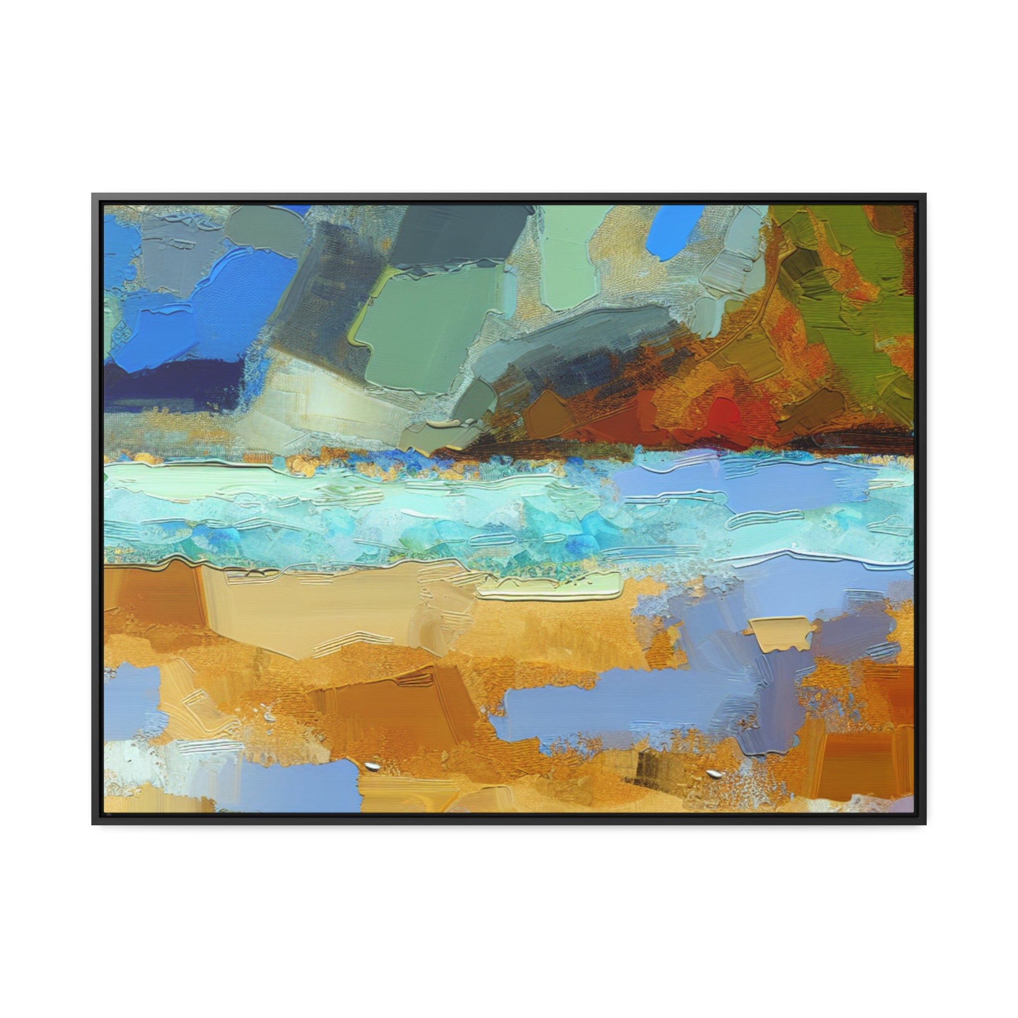 Seaside Reverie | Framed Canvas