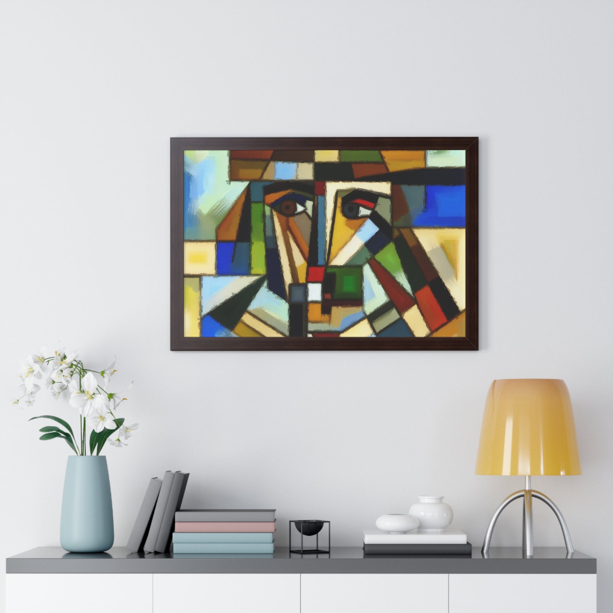 Shattered Reflections and Echoes | Framed Print