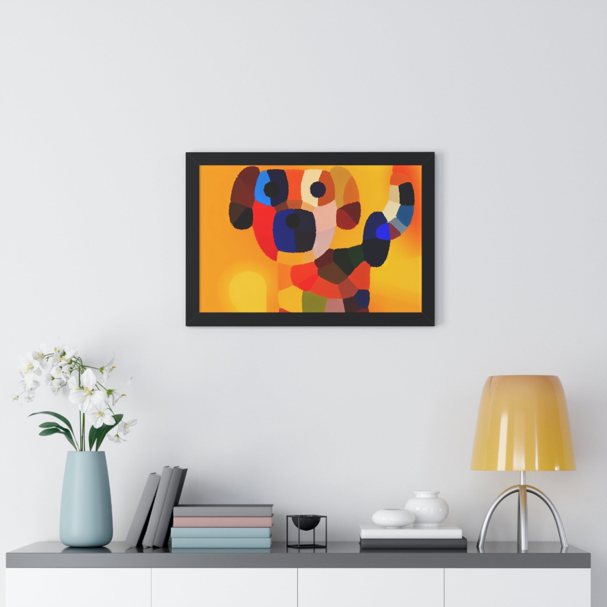 Patches of Playfulness | Framed Print