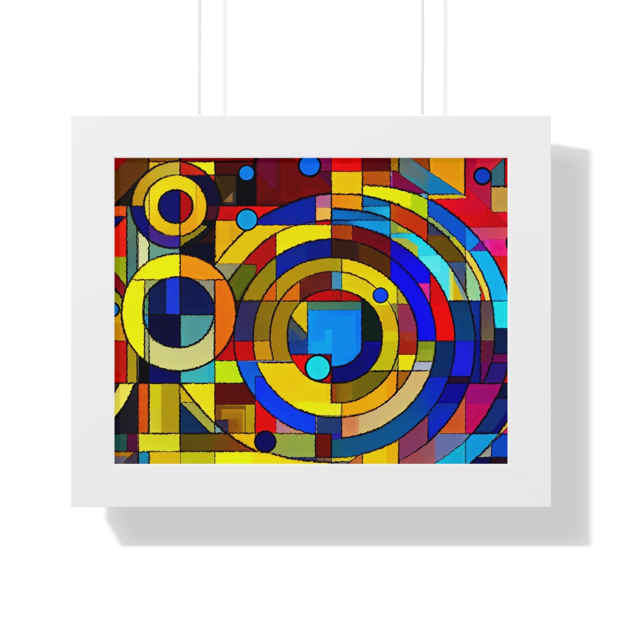 Dynamic Chaos and Harmony | Framed Print