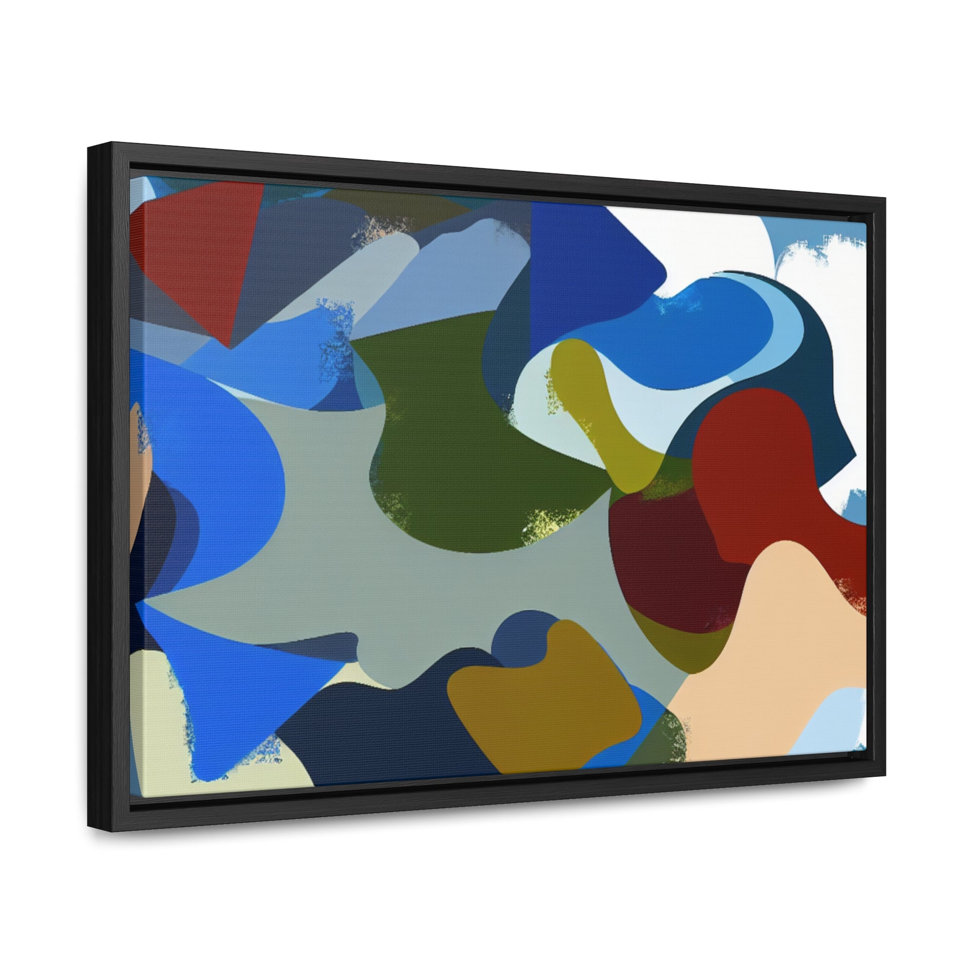 Elysian Echoes of Earth | Framed Canvas