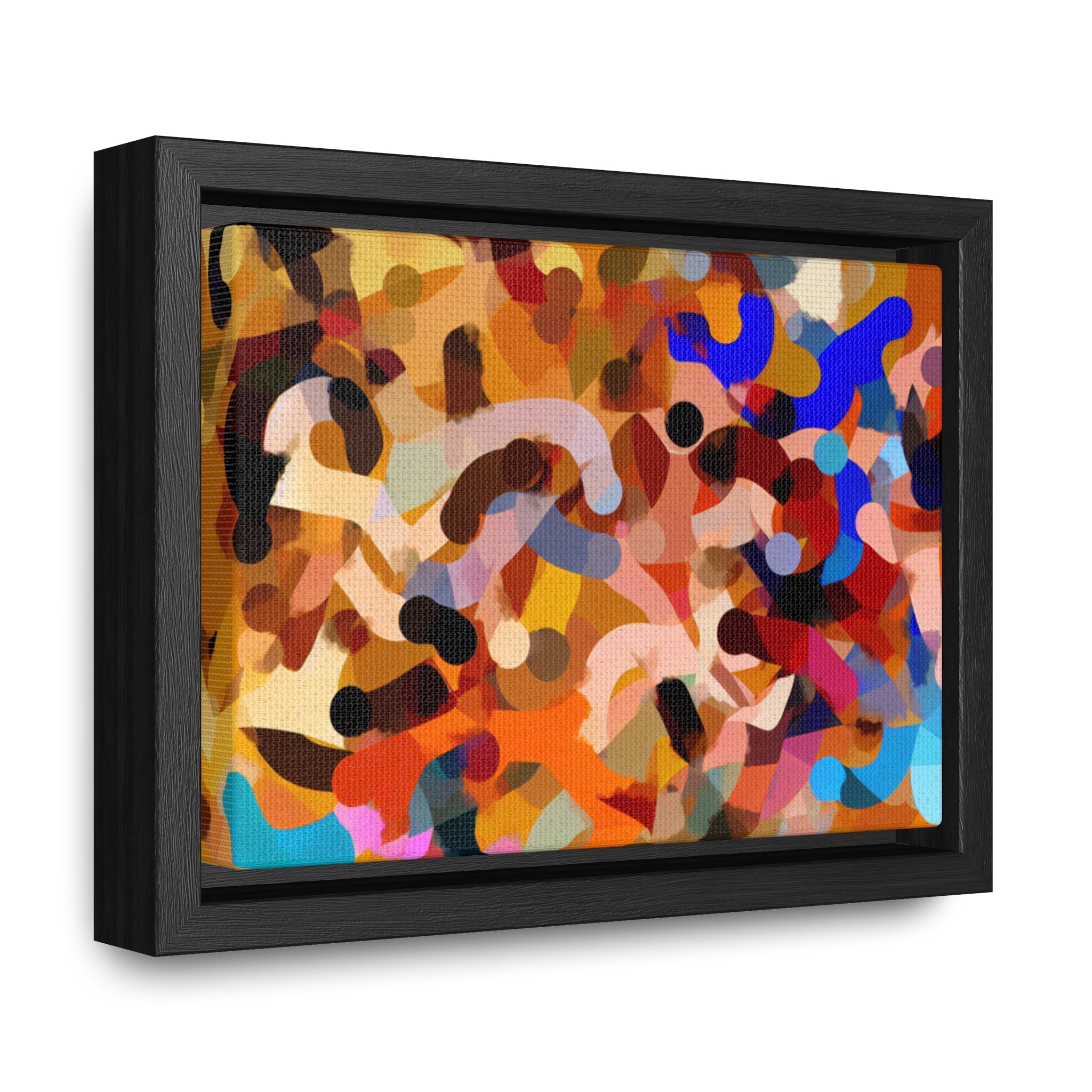 Wild Whispers and Colors | Framed Canvas