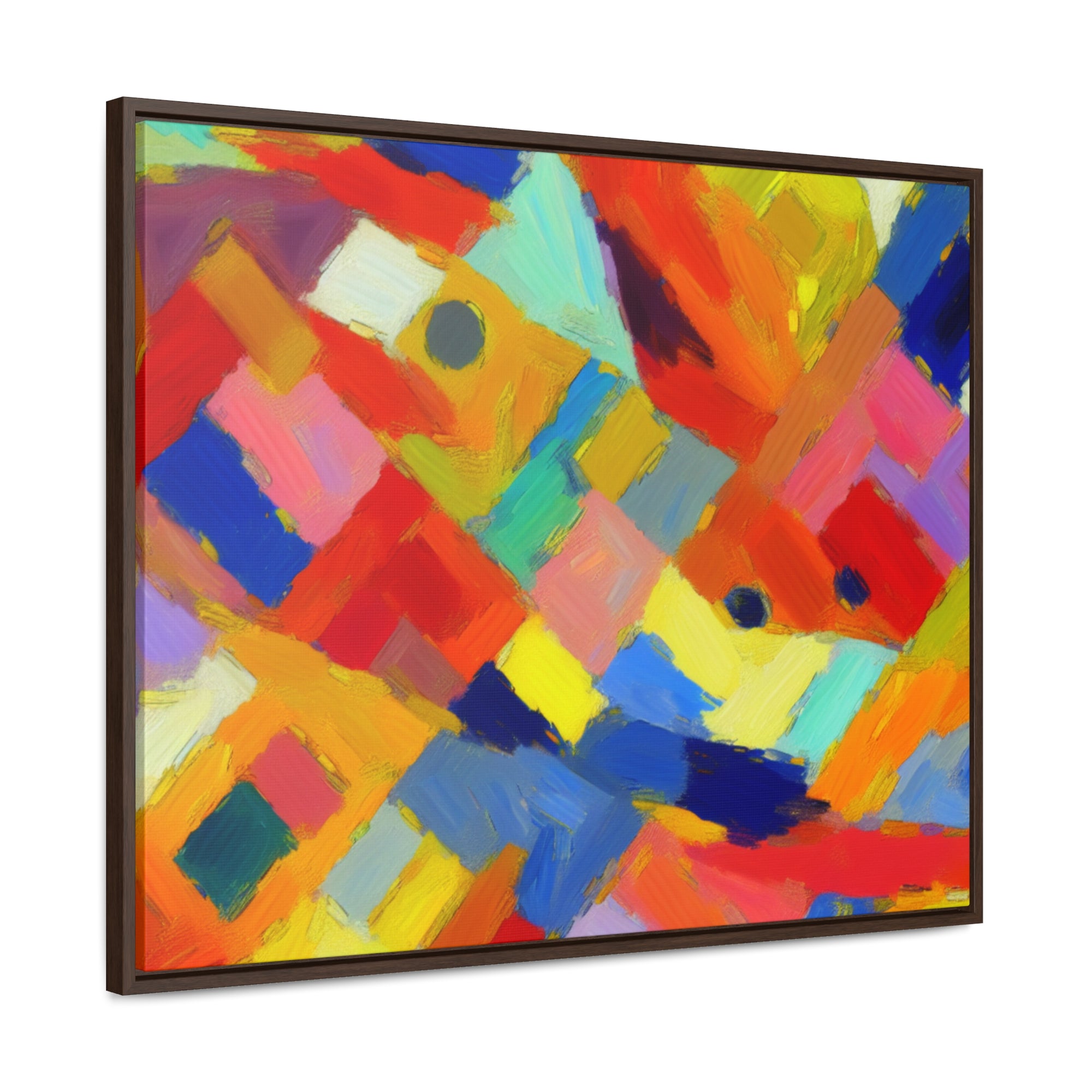 Dynamic Harmony in Color | Framed Canvas