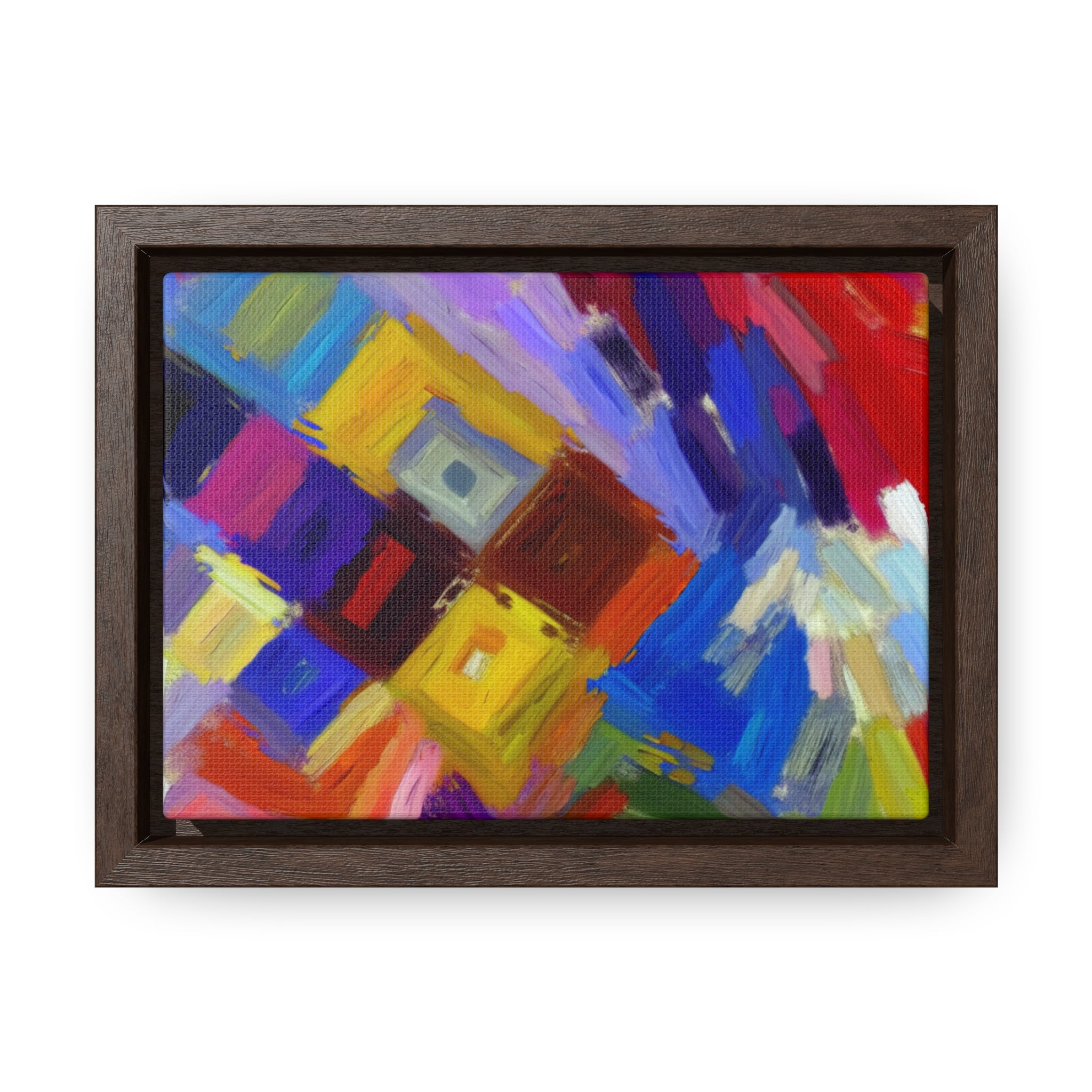 Chromatic Serenade | Framed Canvas