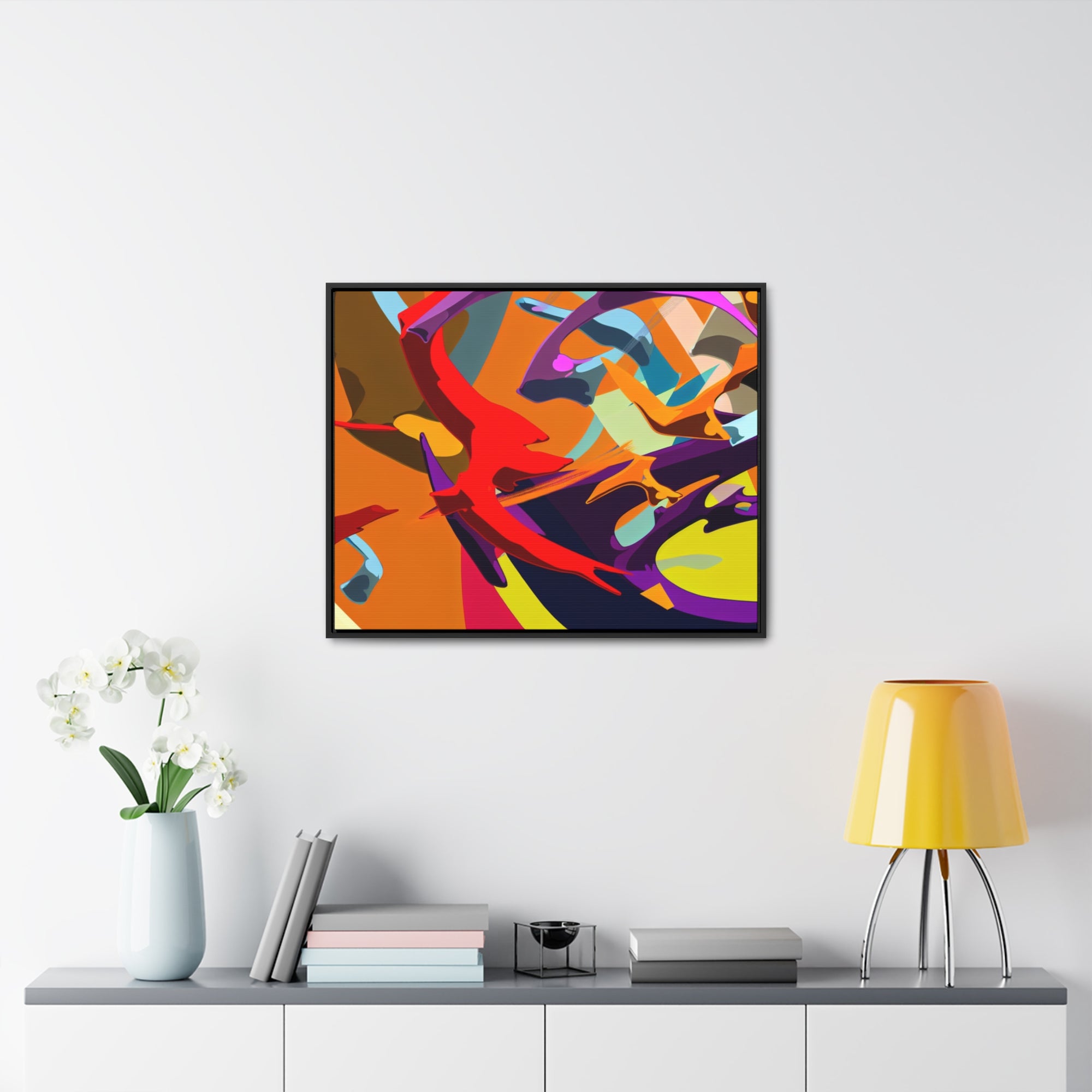 Elysium Dreams and Colors | Framed Canvas