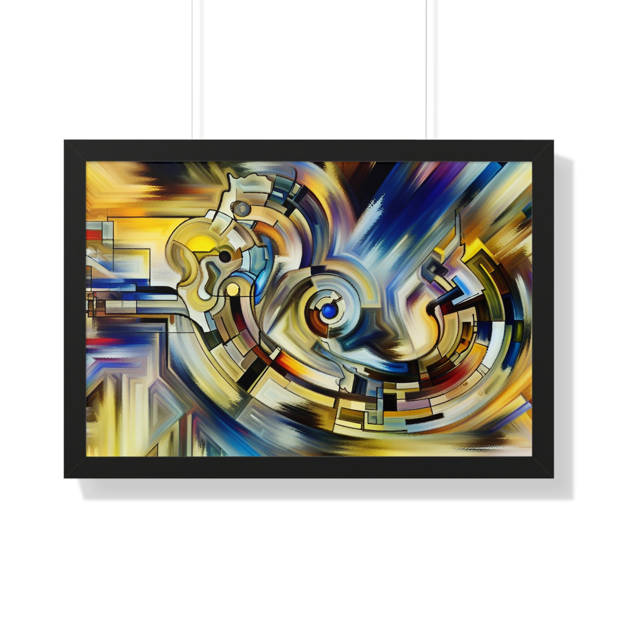 Kinetic Symphony of Chaos | Framed Print