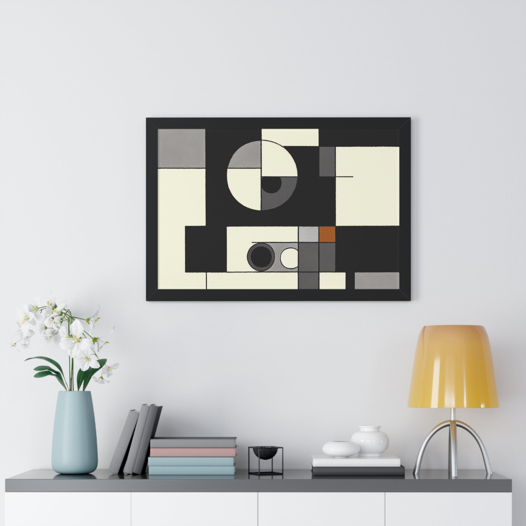 Duality in Motion | Framed Print