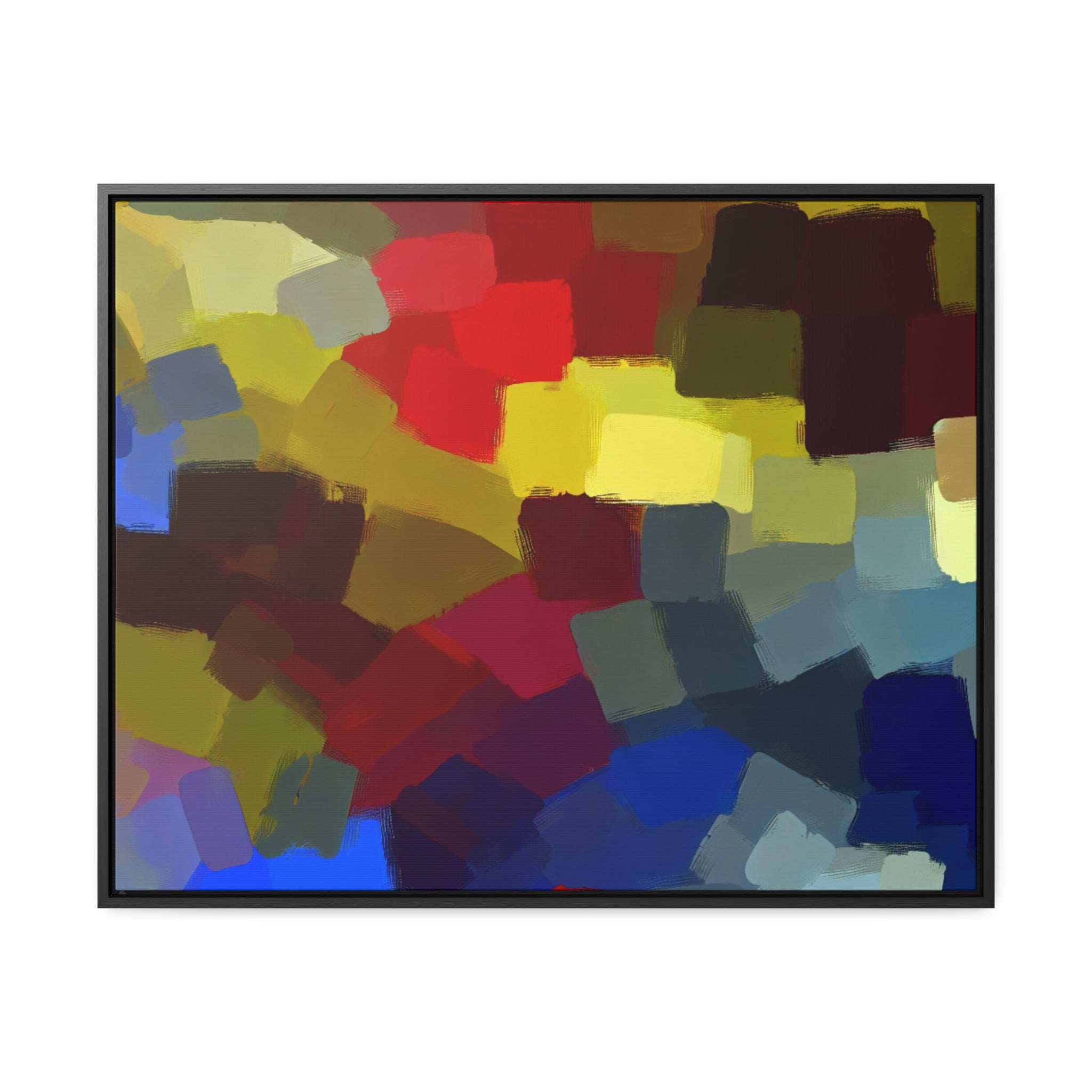 Rhythm of Colors | Framed Canvas