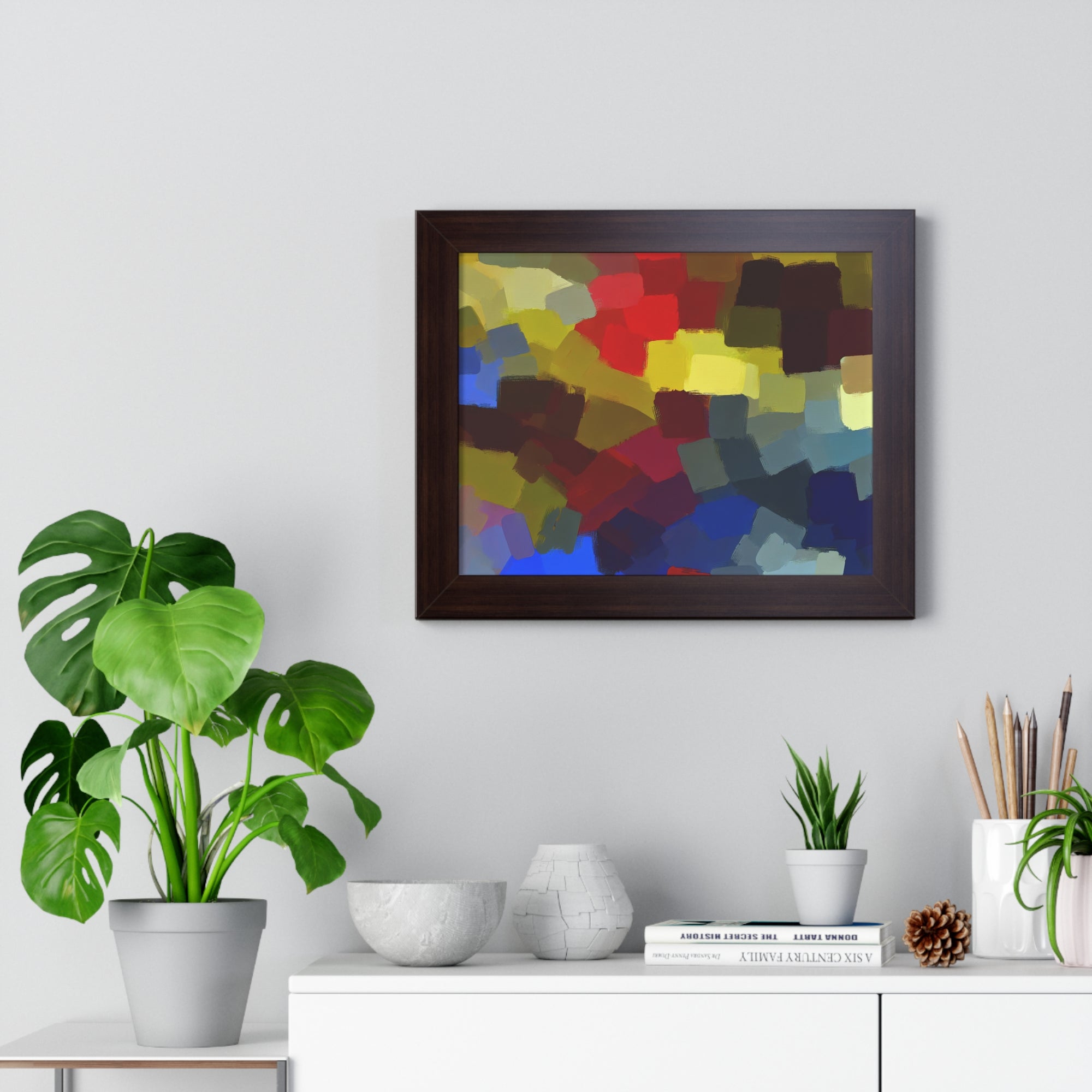 Rhythm of Colors | Framed Print