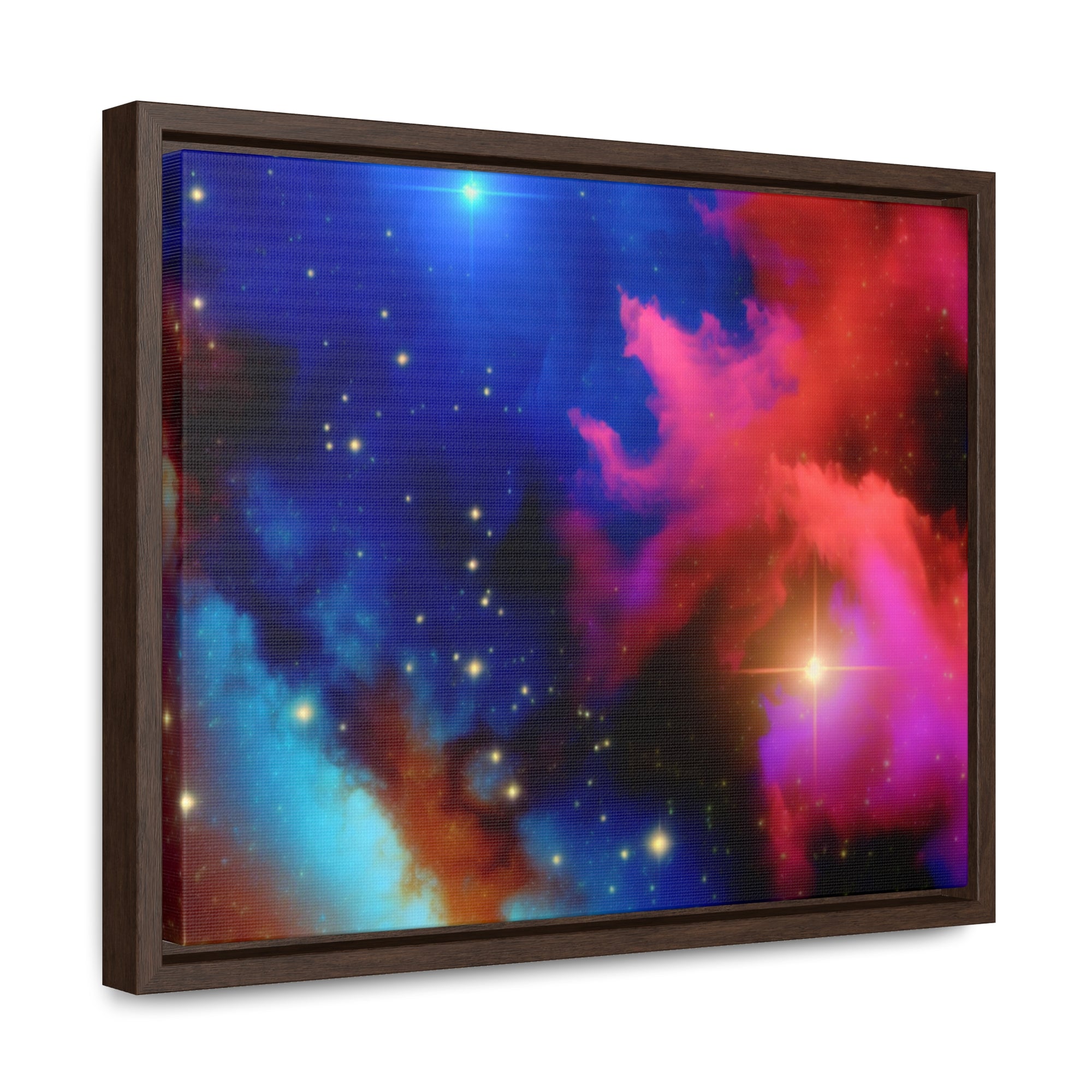 Celestial Whirl and Daze | Framed Canvas