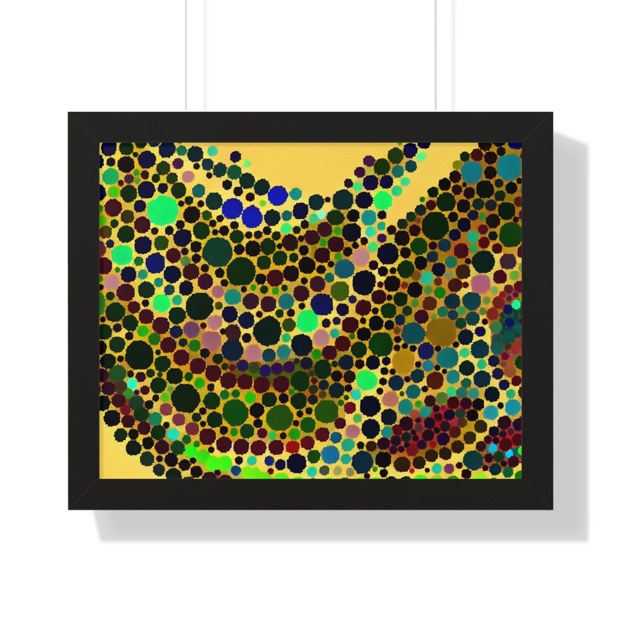 Circles of Cosmic Flow | Framed Print