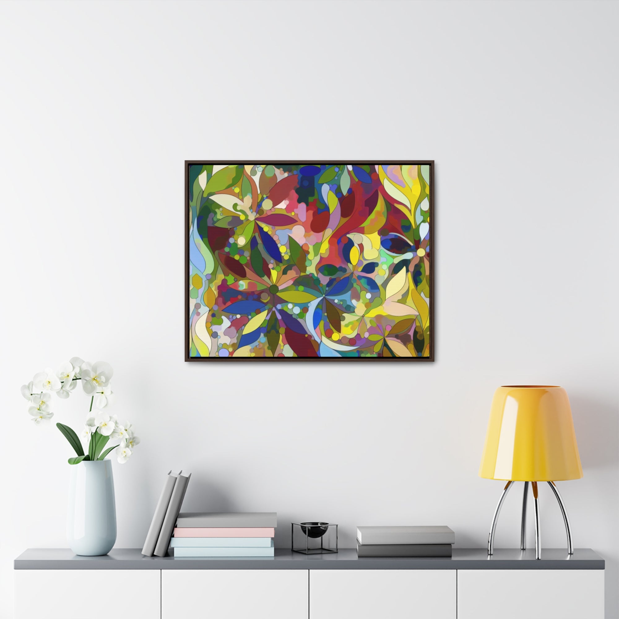 Botanical Whispers and Dreams | Framed Canvas