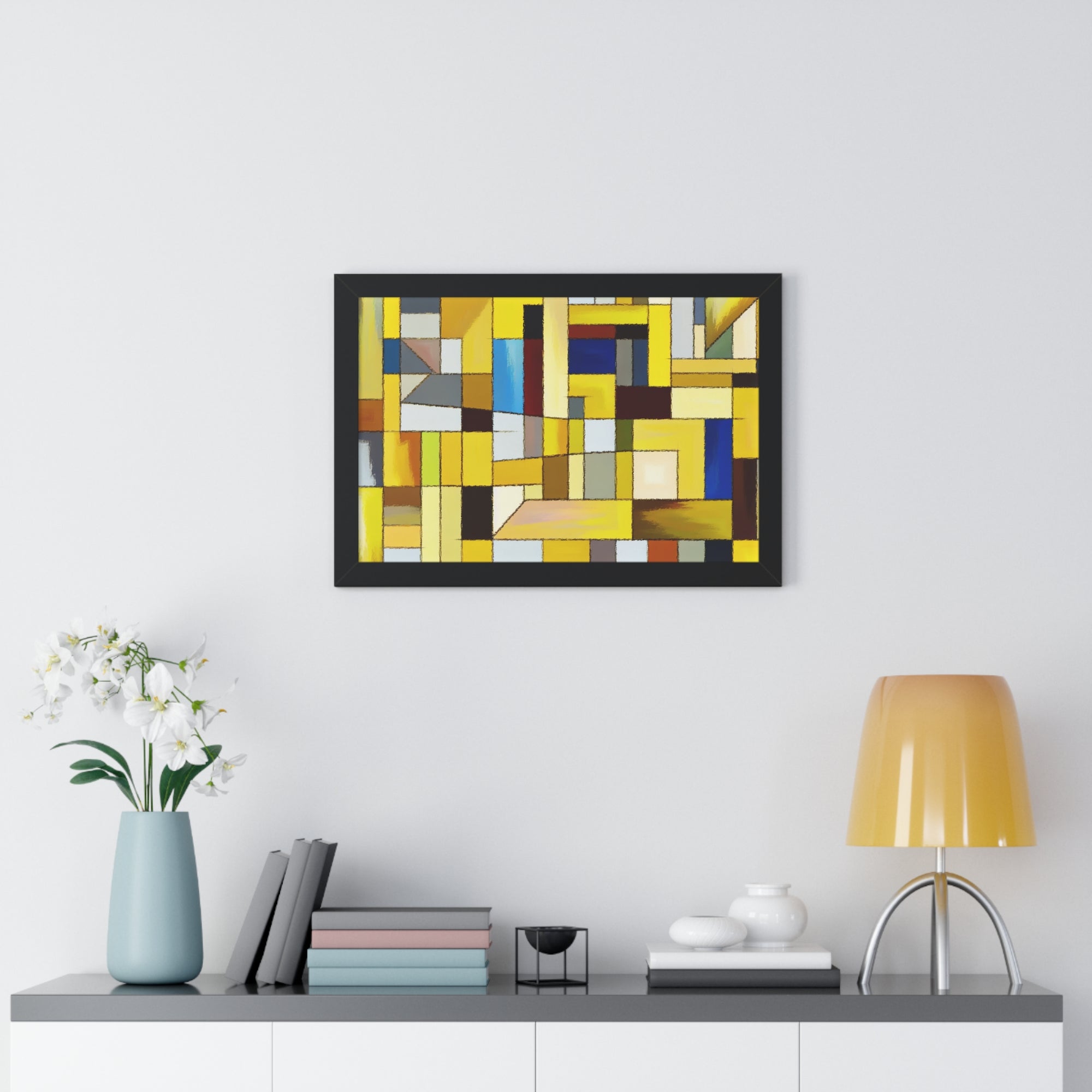 Chromatic Fragments and Light | Framed Print