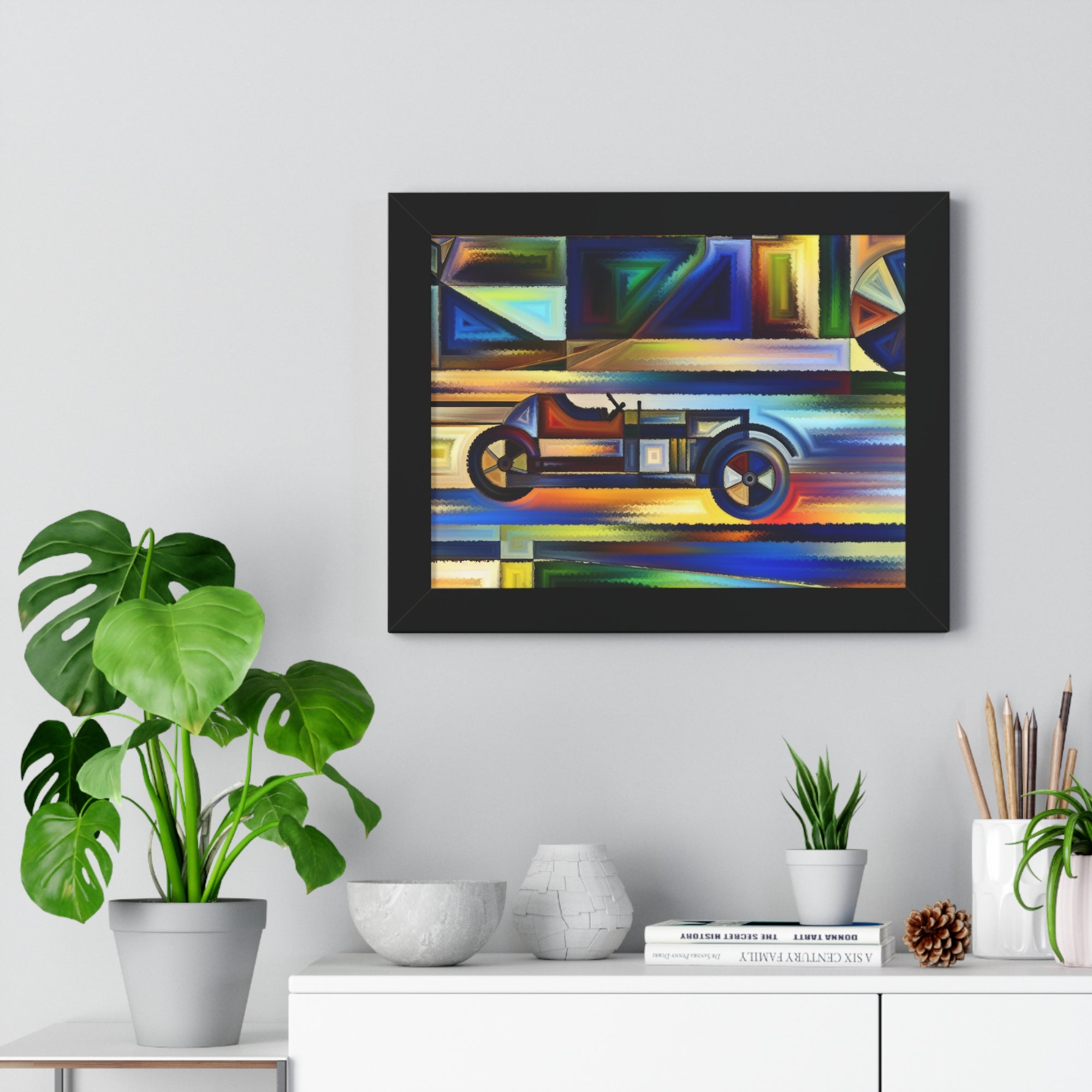 Velocity and Vibration | Framed Print