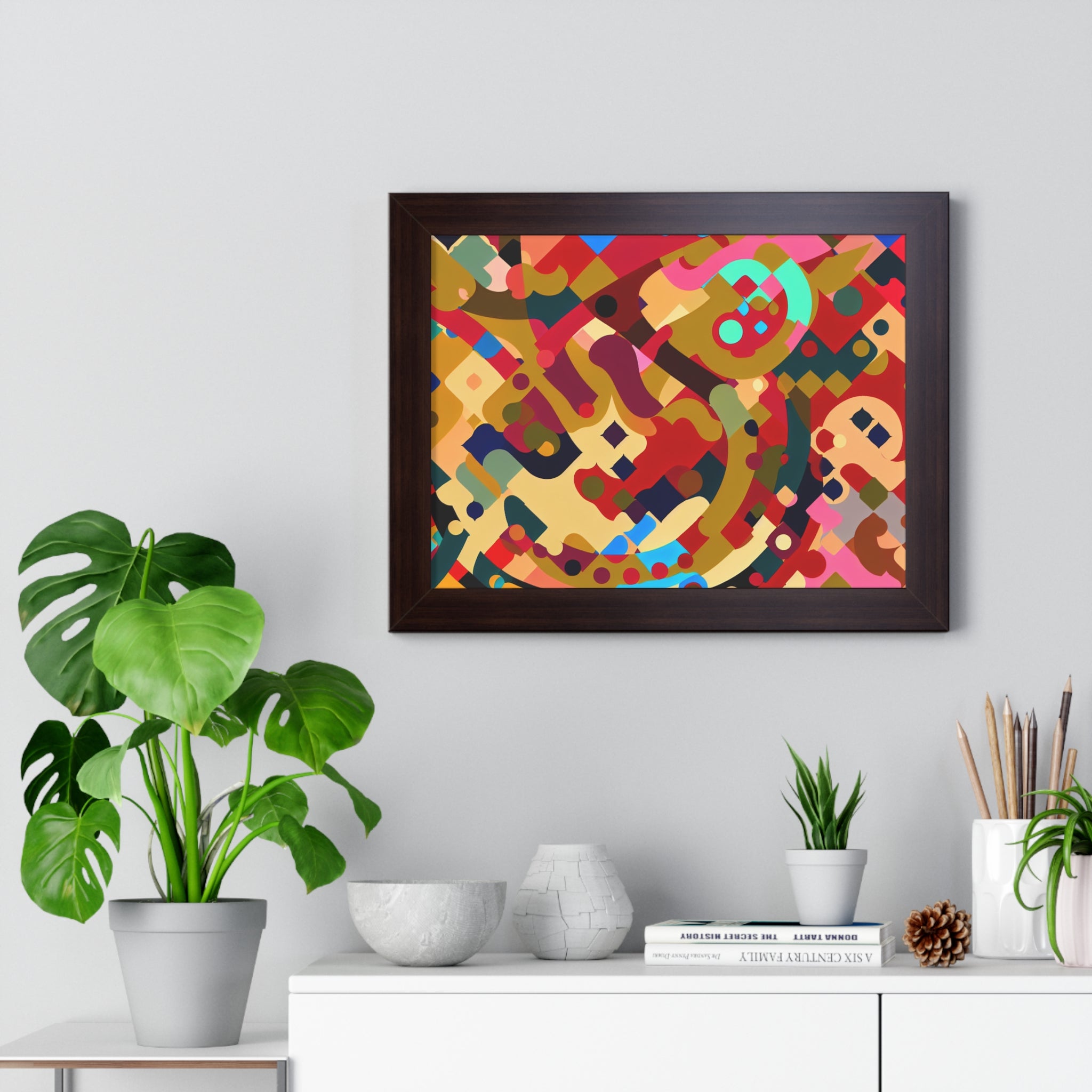 Whispers of Color and Form | Framed Print