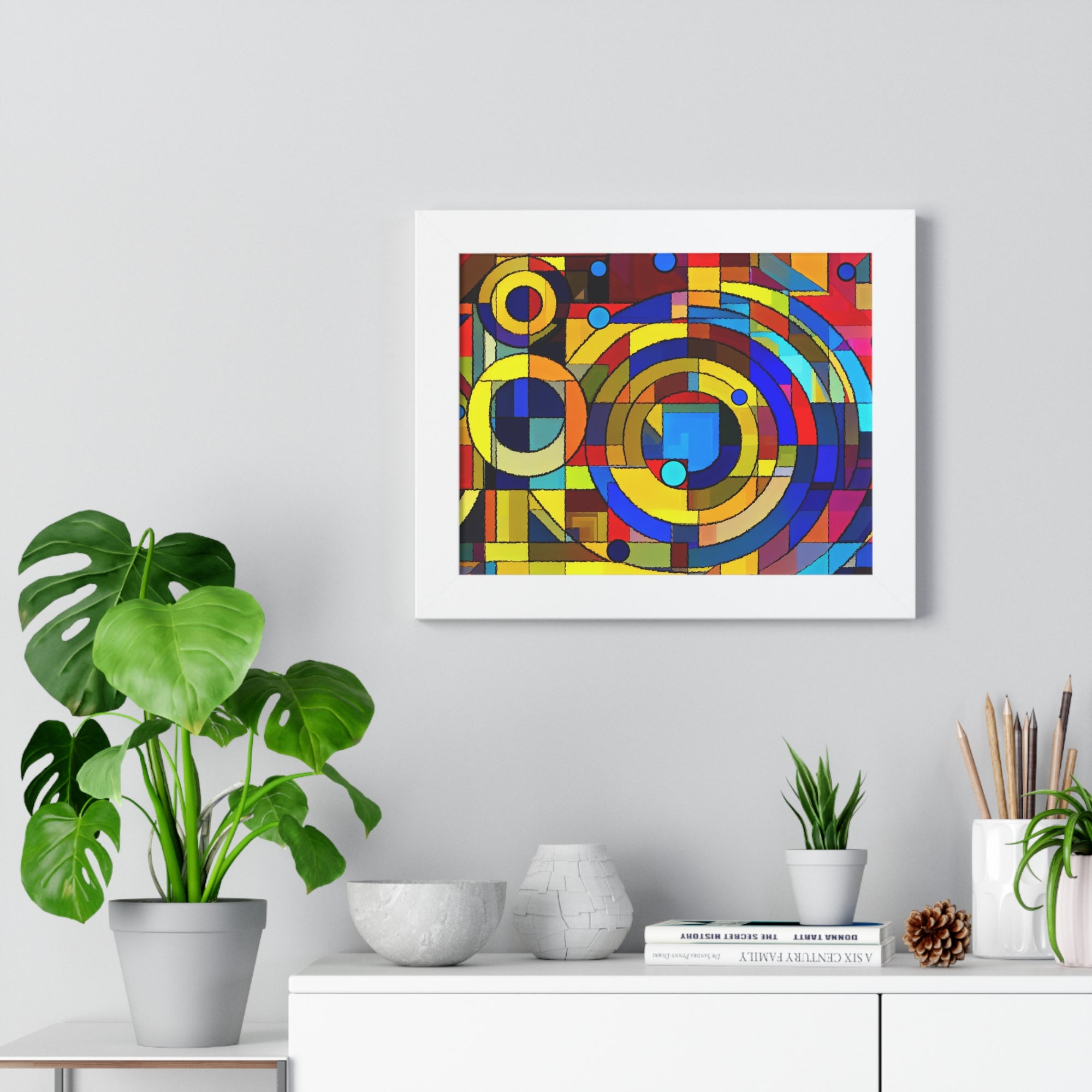 Dynamic Chaos and Harmony | Framed Print