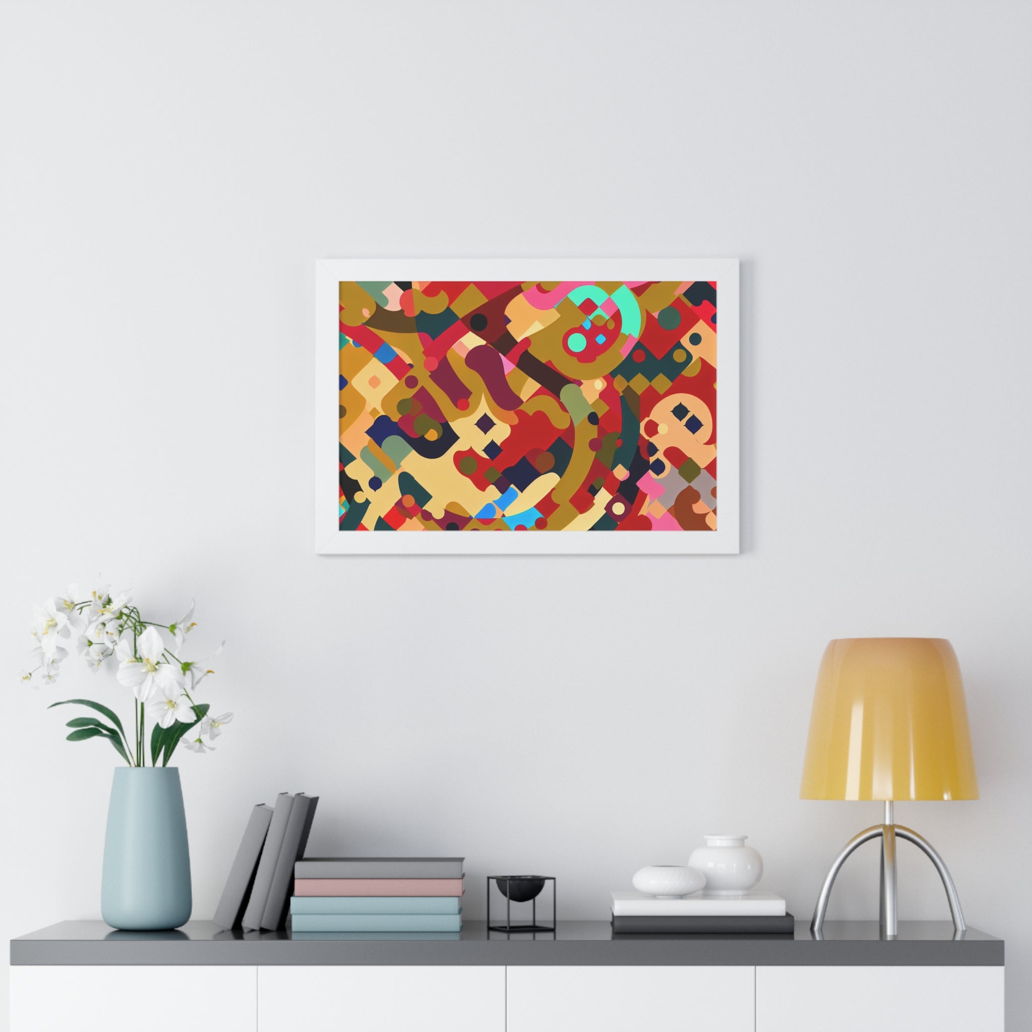 Whispers of Color and Form | Framed Print