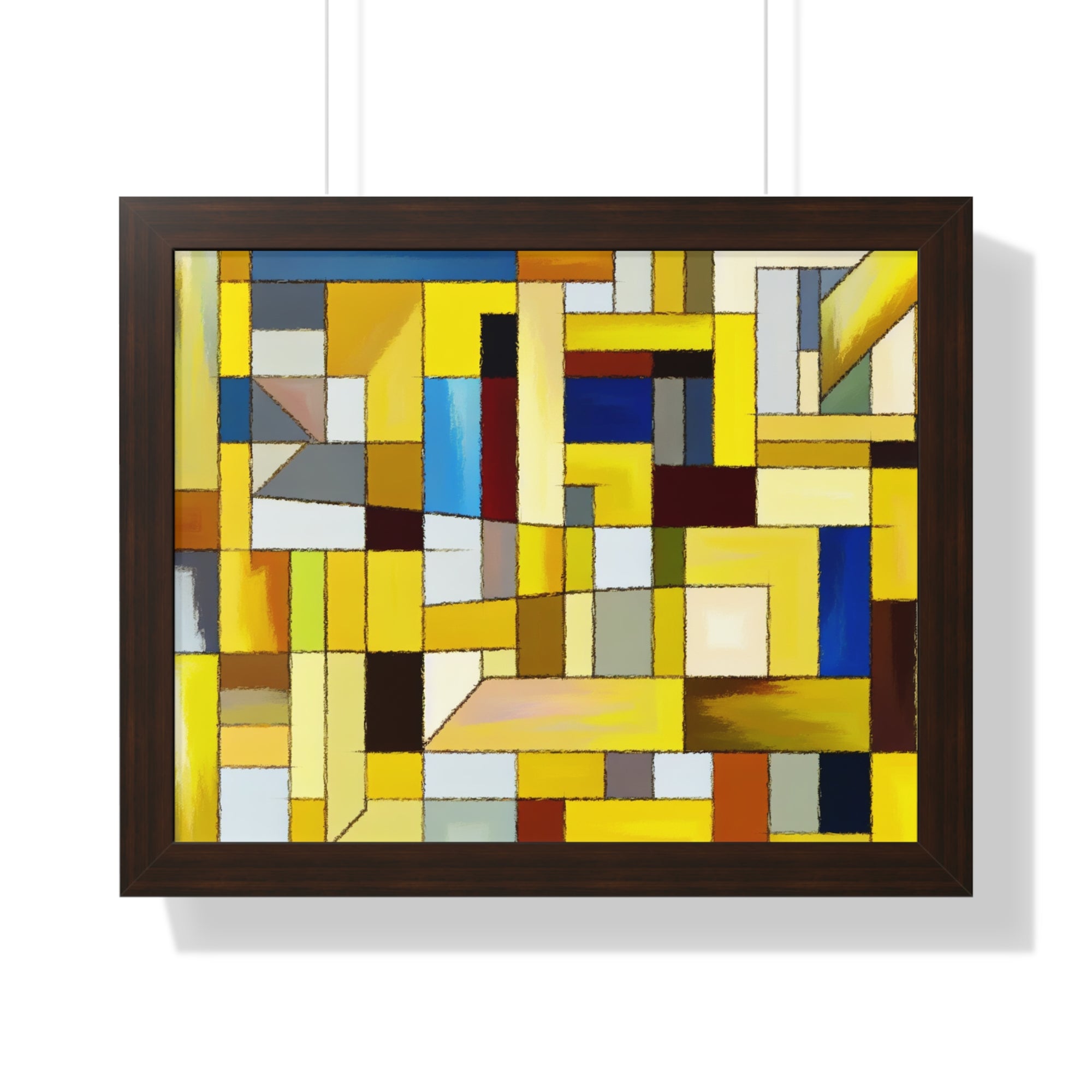 Chromatic Fragments and Light | Framed Print