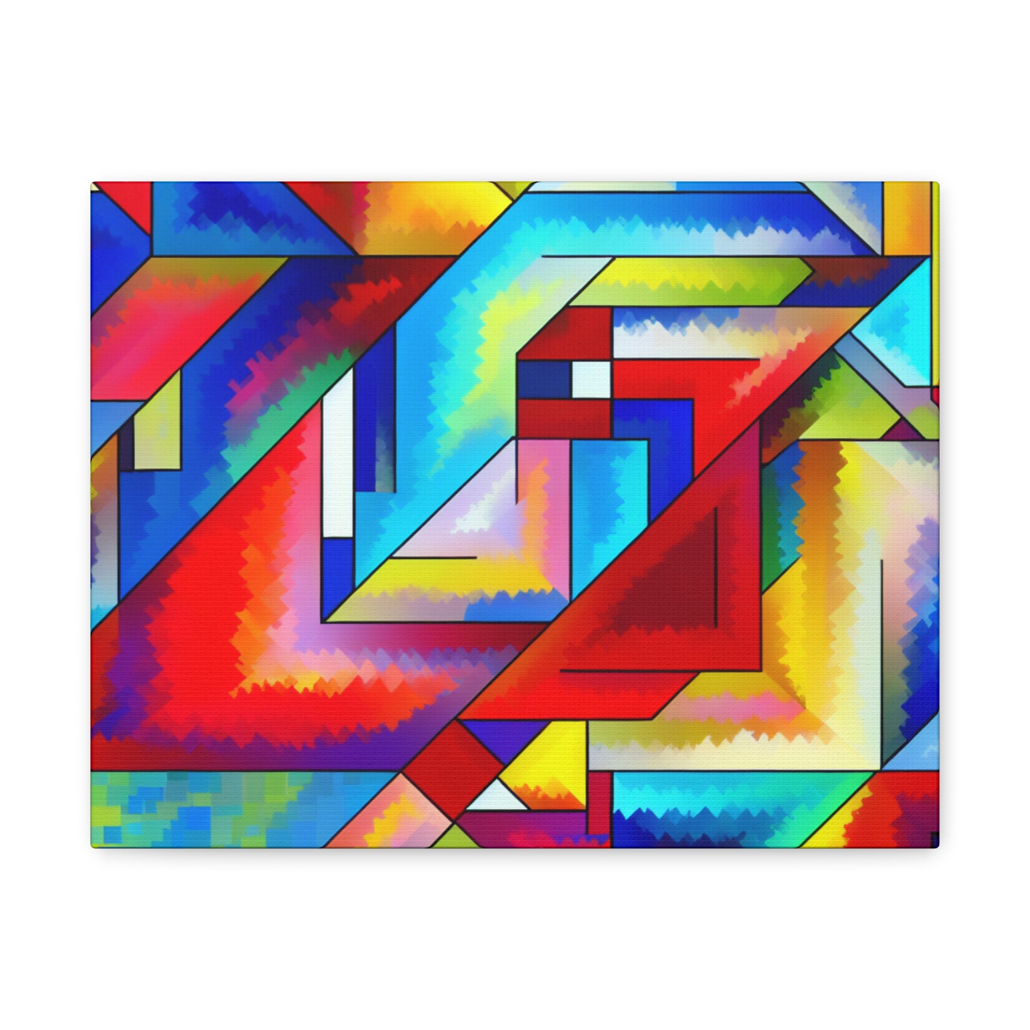 Energetic Harmony in Shapes | Canvas