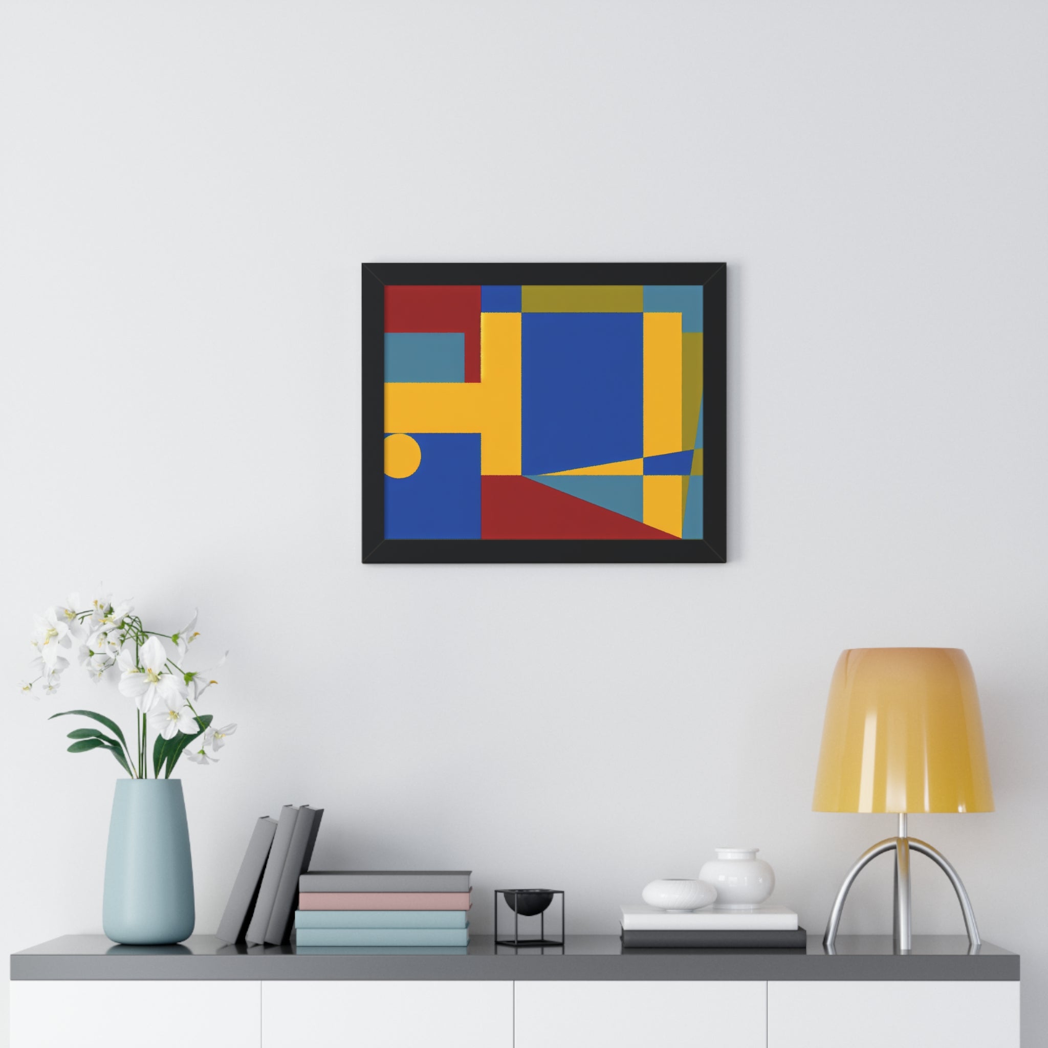 Chromatic Harmony and Motion | Framed Print