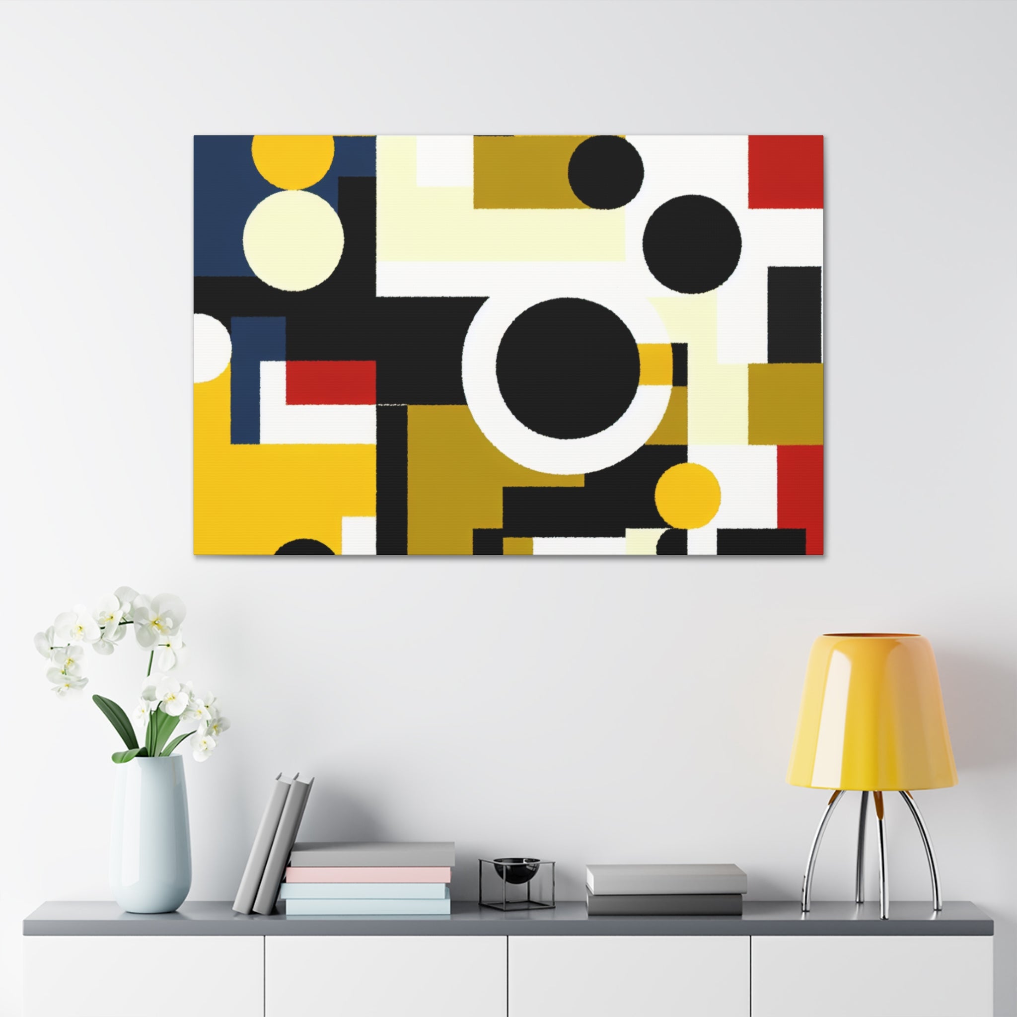 Energized Geometric Harmony | Canvas