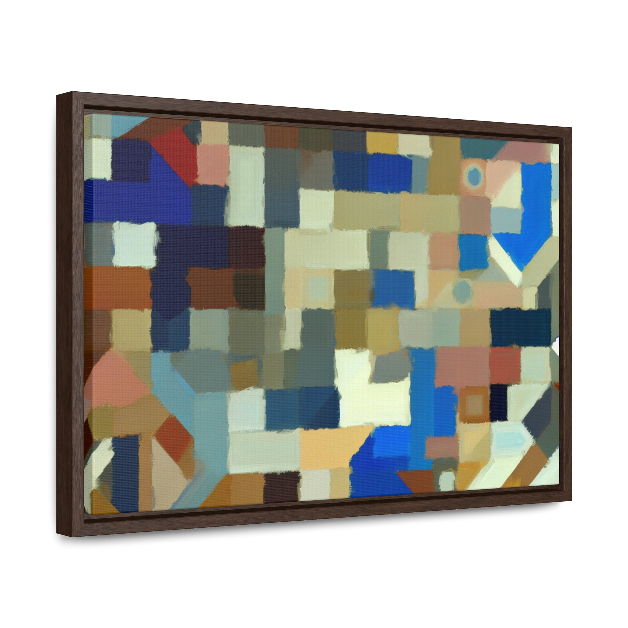 Fractured Symphony of Color | Framed Canvas