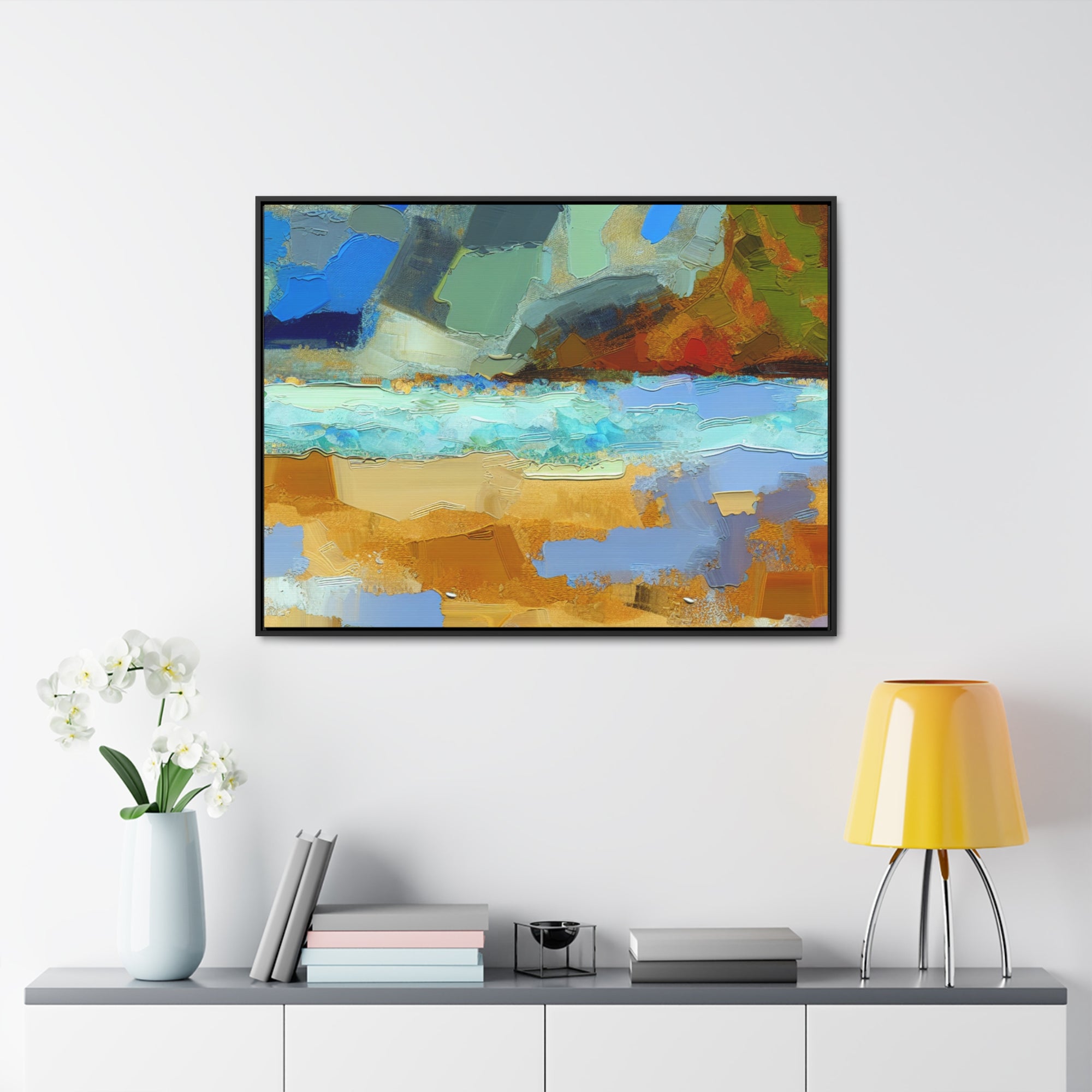 Seaside Reverie | Framed Canvas