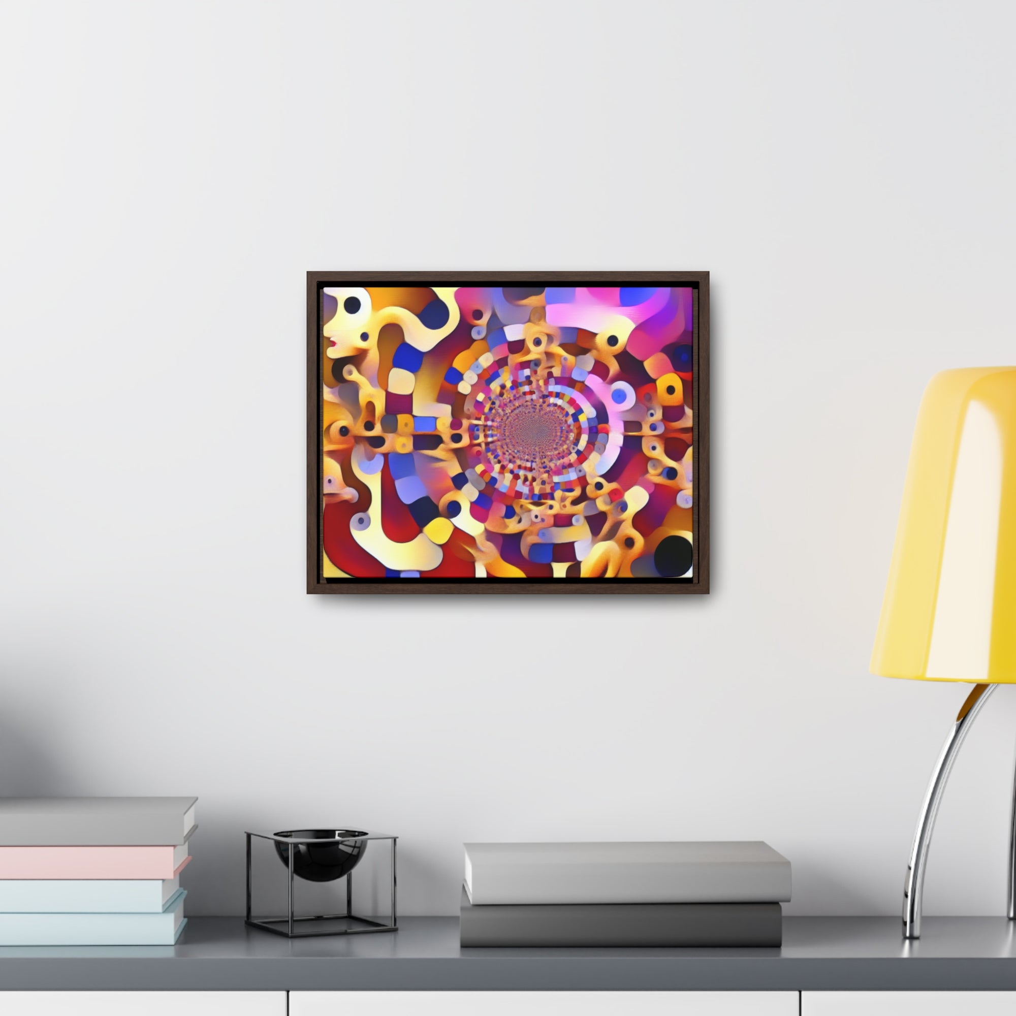 Whispers of Color Dreams | Framed Canvas