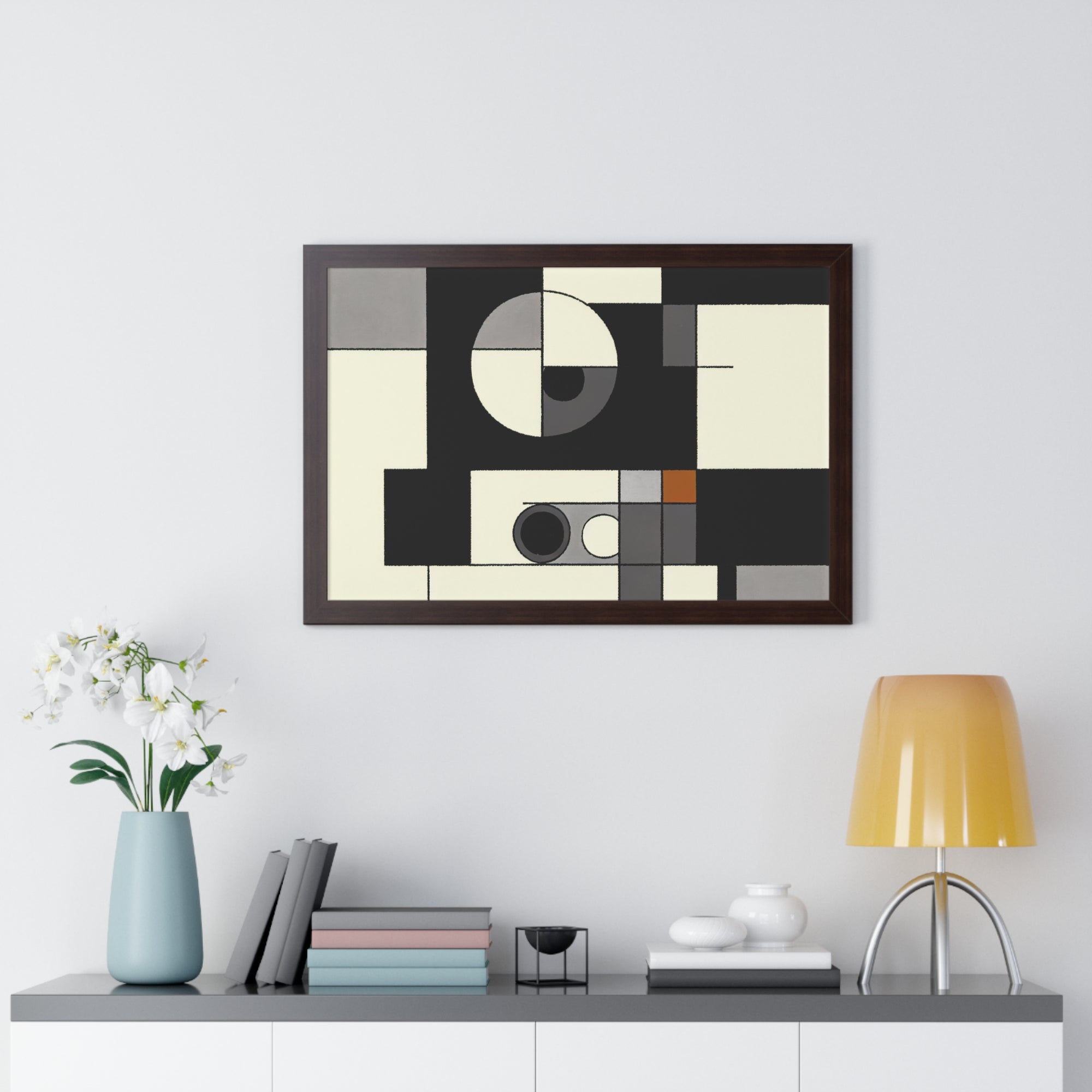 Duality in Motion | Framed Print