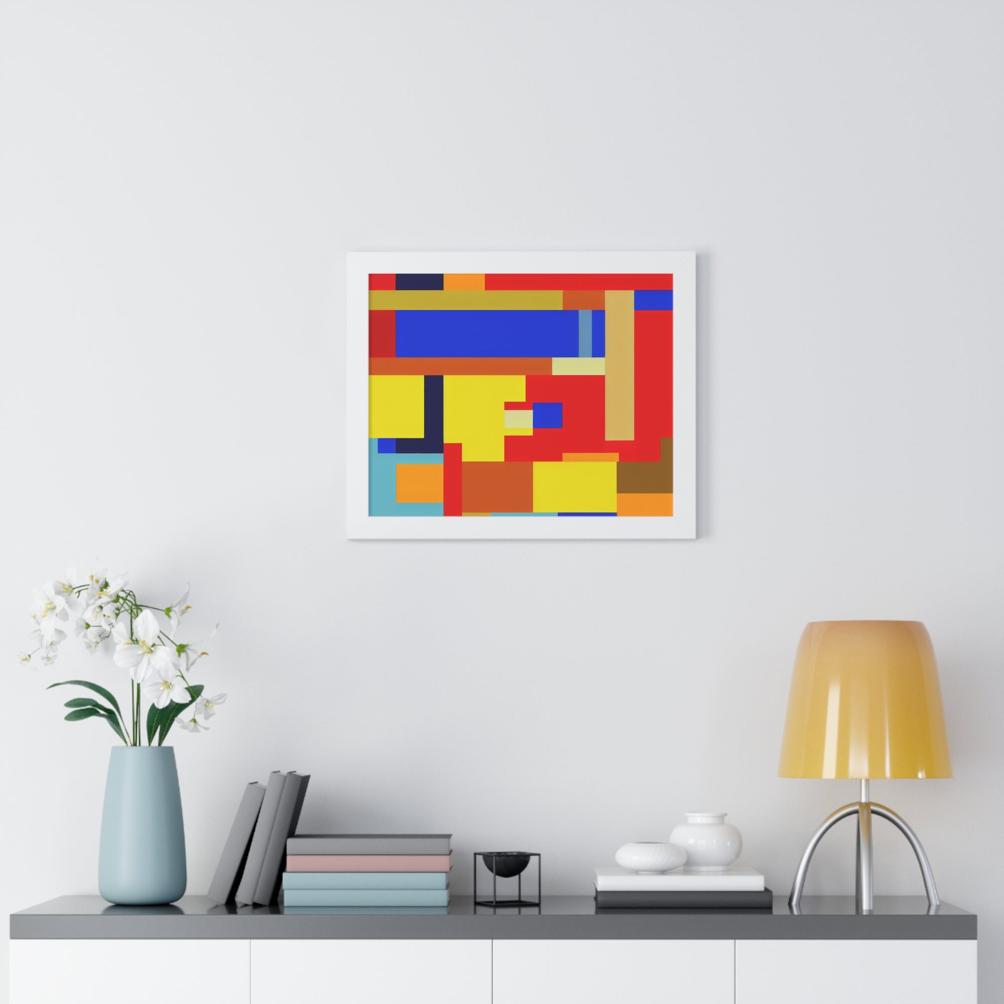 Vibrant Harmony Unleashed | Framed Print