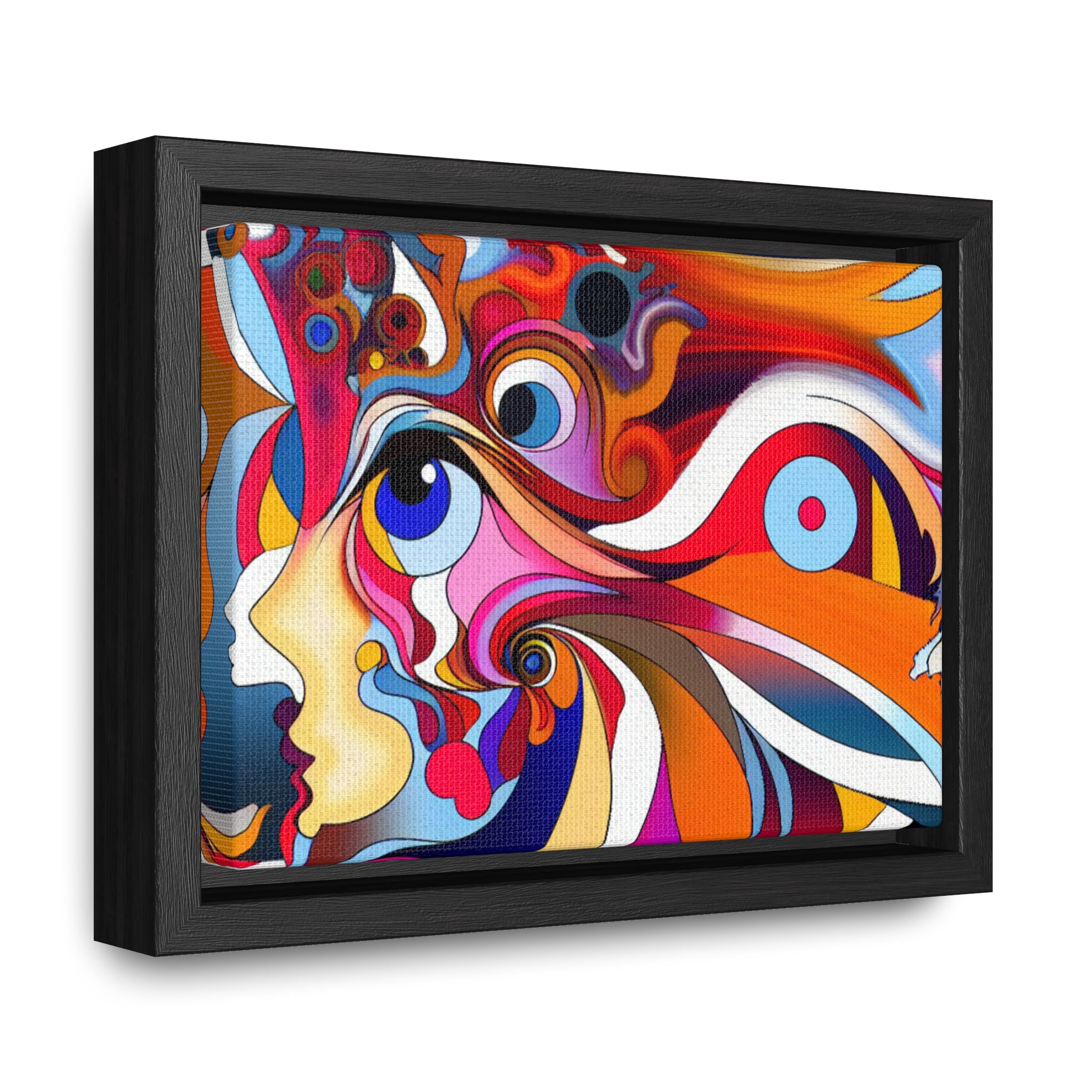 Chroma Dreamscape Fusion | Framed Canvas