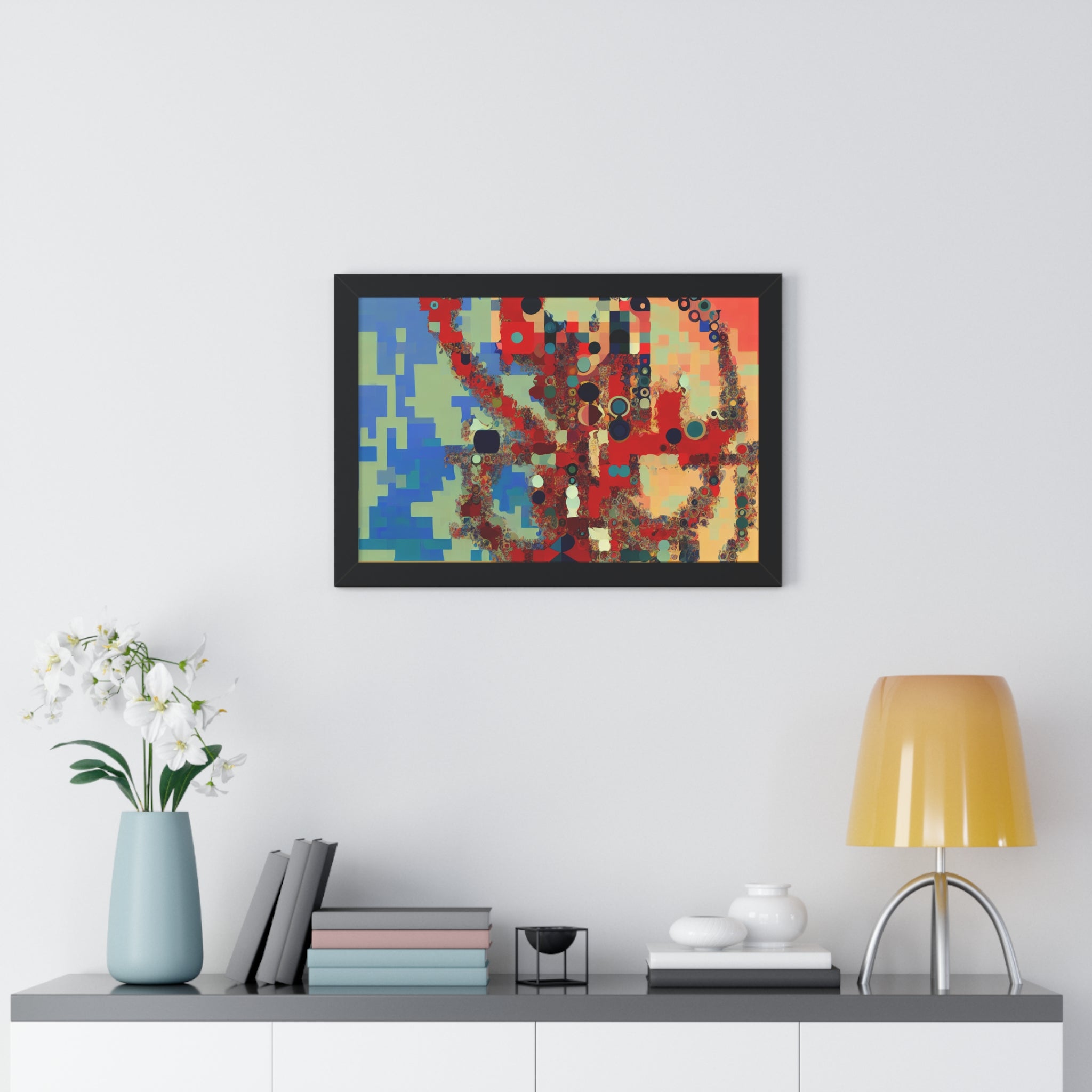 Whirls of Freedom | Framed Print