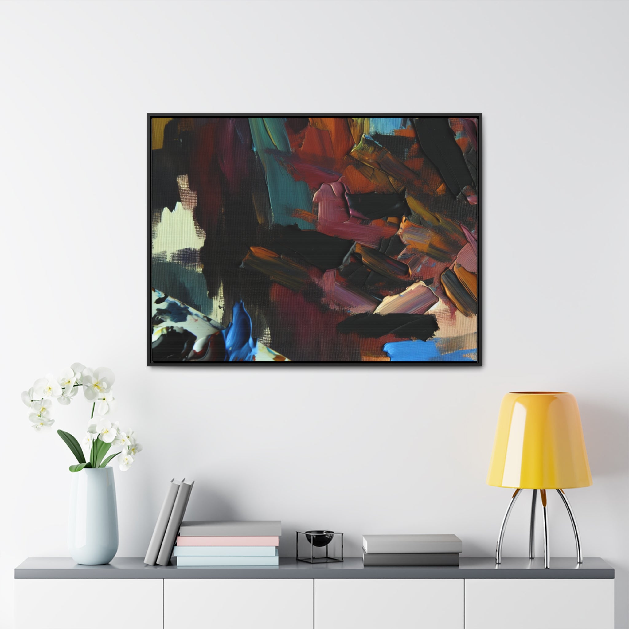 Embers and Echoes | Framed Canvas