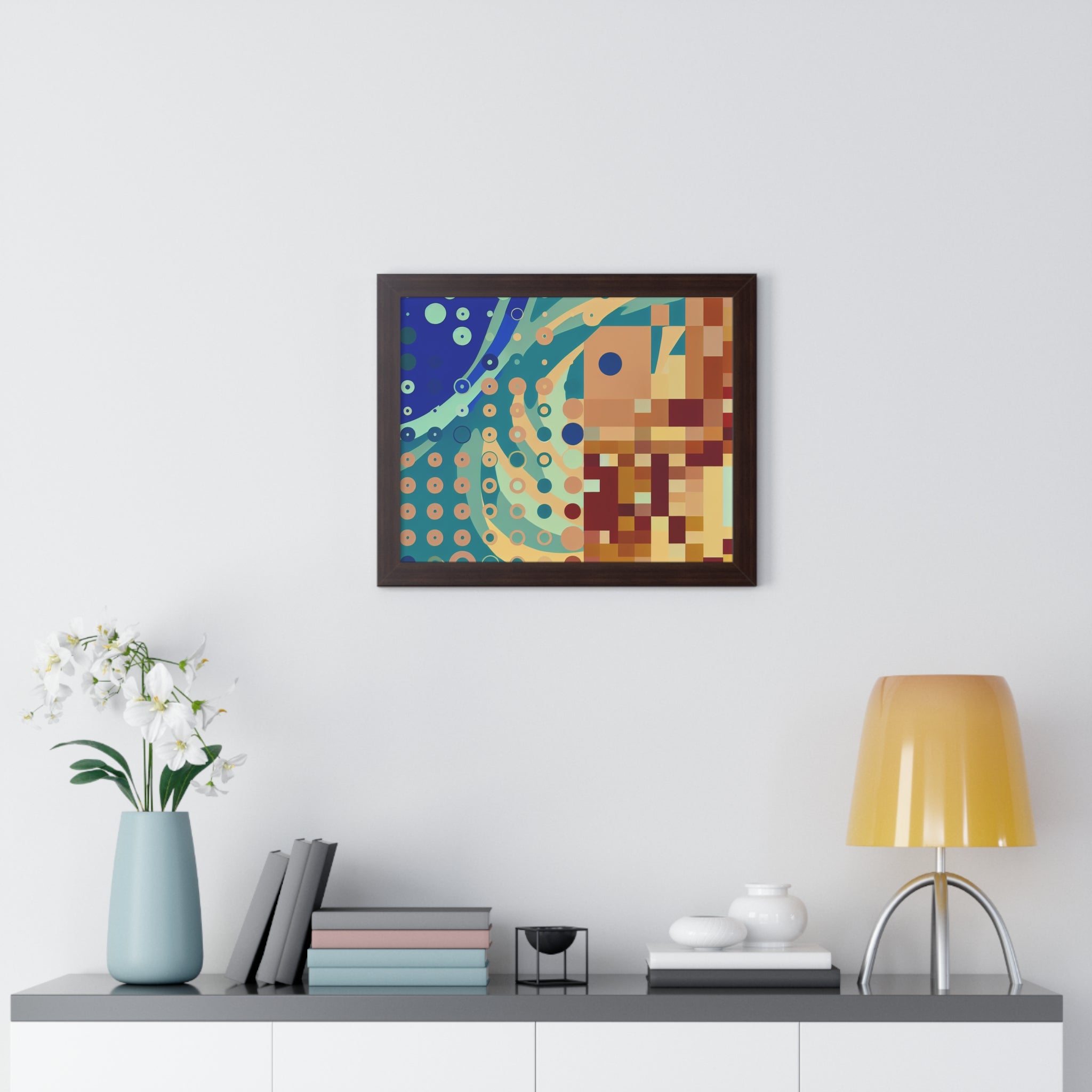 Whirlwind of Colors | Framed Print