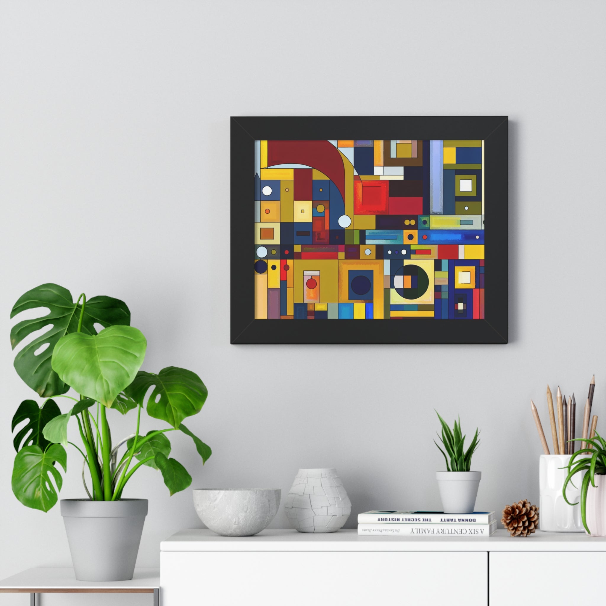 Chromatic Intersections | Framed Print