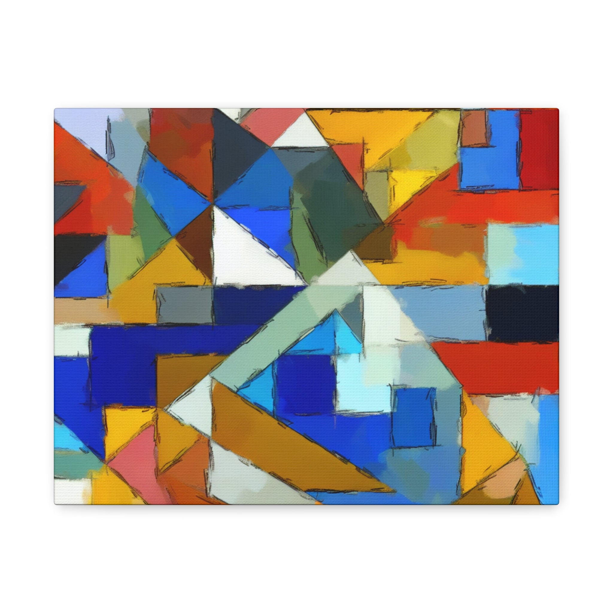 Geometric Pulse and Color | Canvas