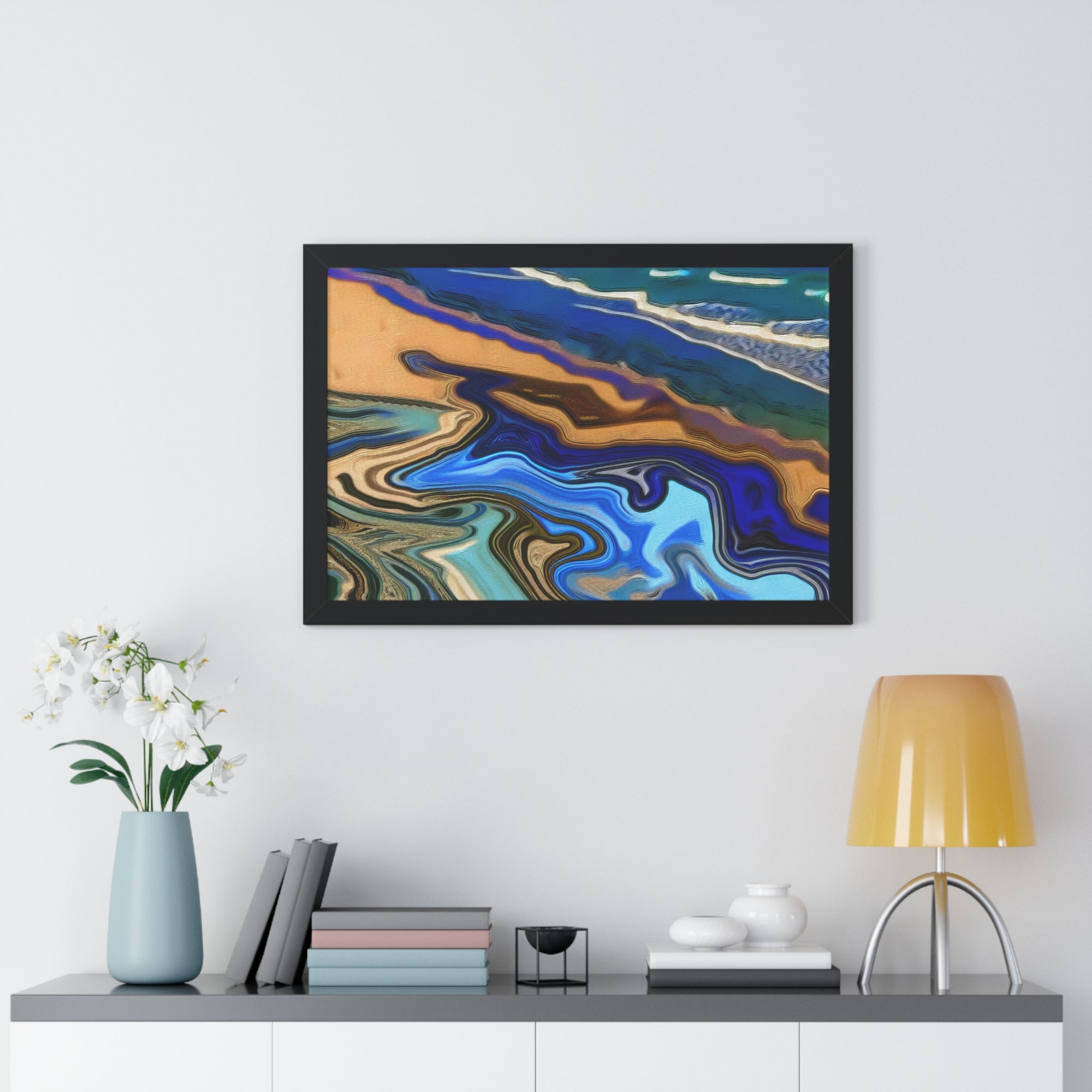 Tidal Whisperings | Framed Print