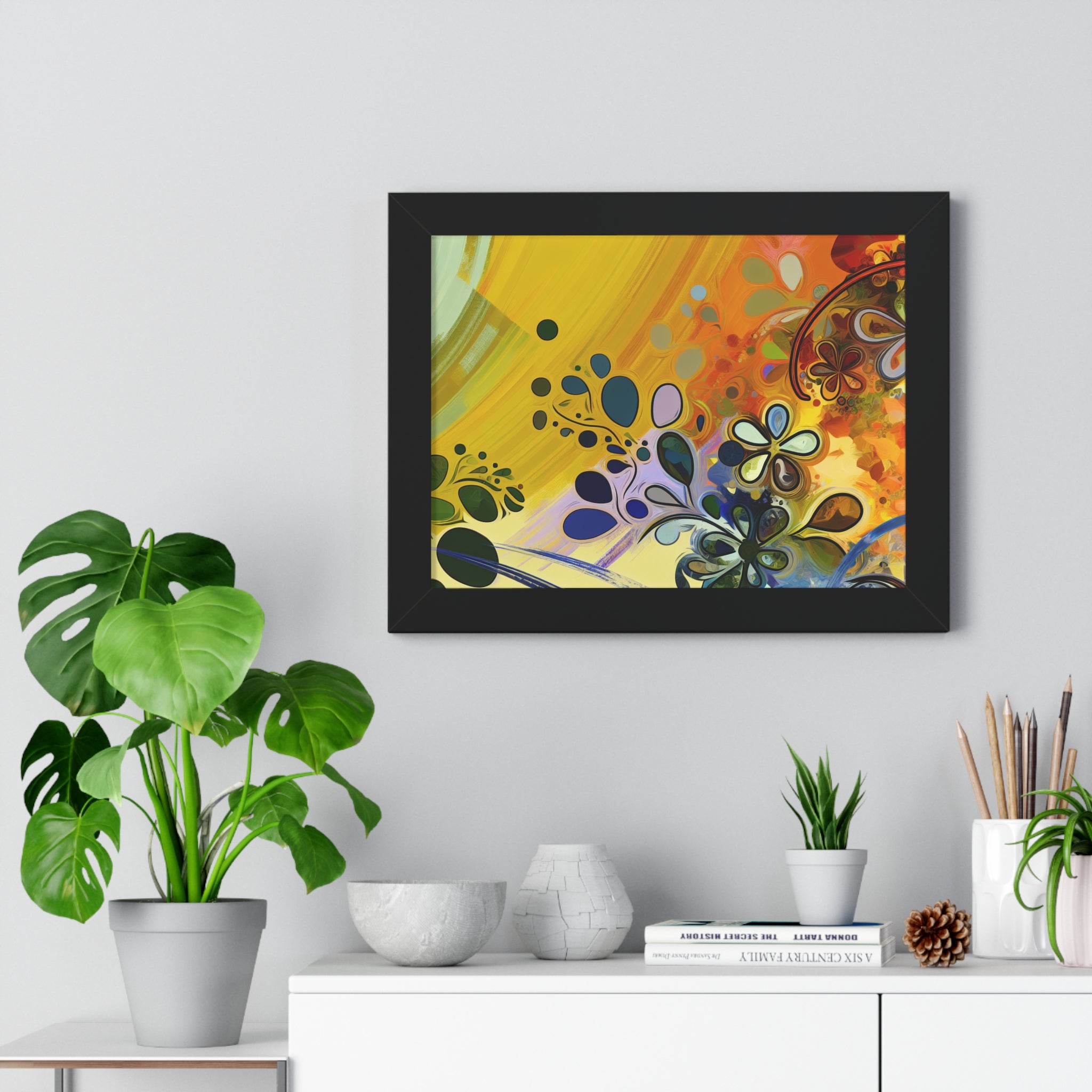 Whimsy in Bloom | Framed Print