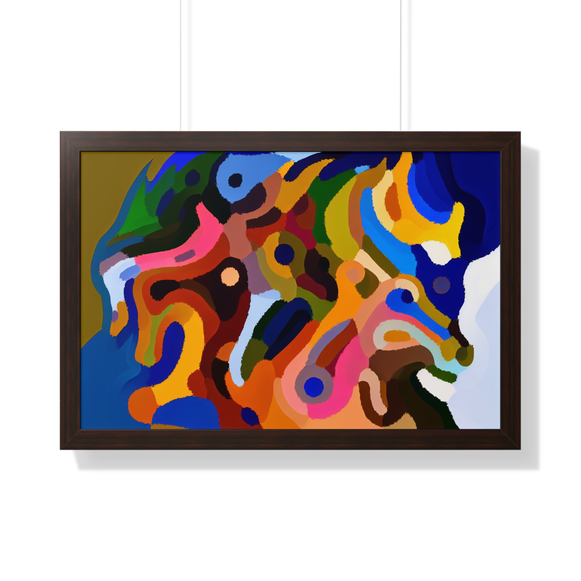 Primal Whispers of Motion | Framed Print